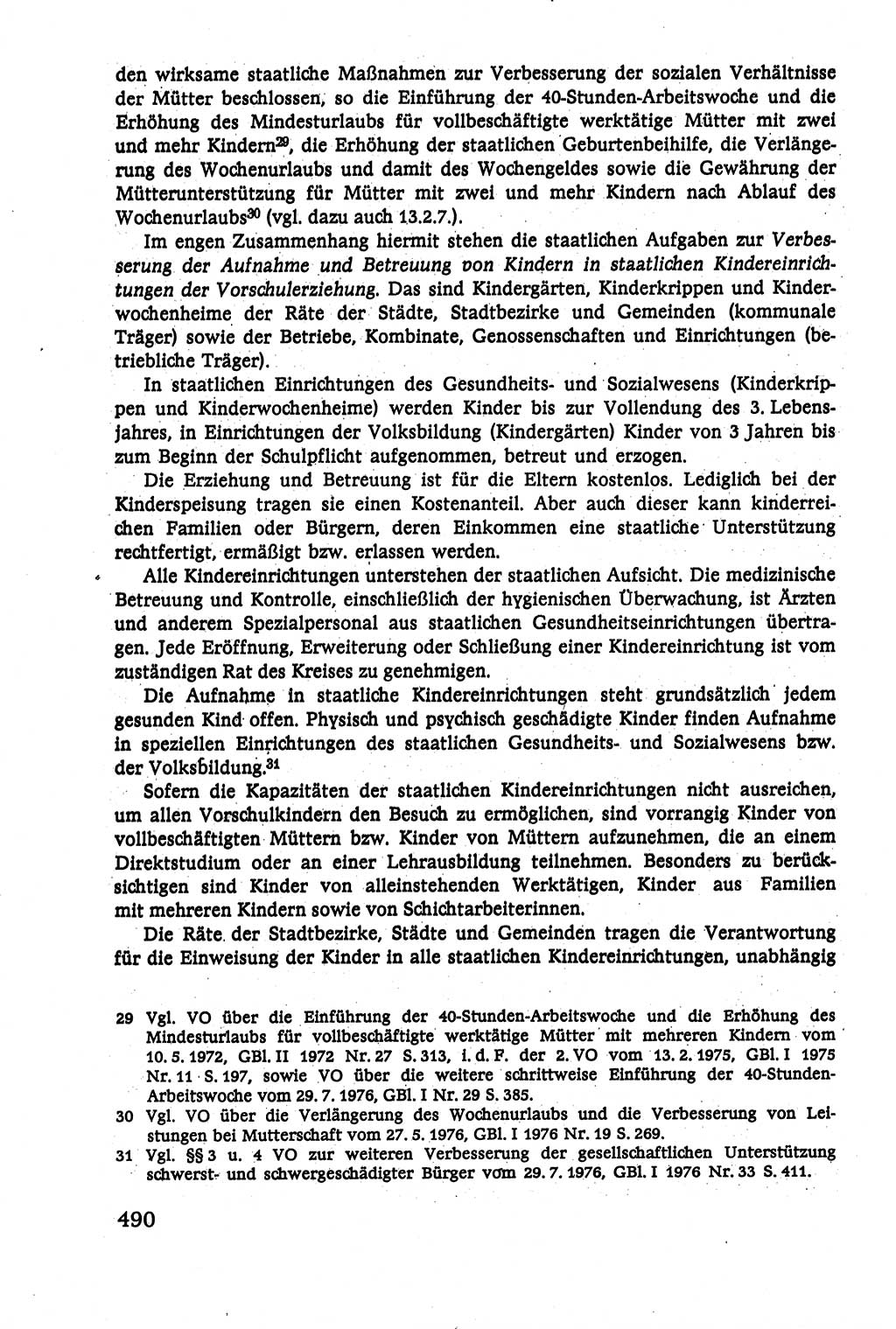 Verwaltungsrecht [Deutsche Demokratische Republik (DDR)], Lehrbuch 1979, Seite 490 (Verw.-R. DDR Lb. 1979, S. 490)