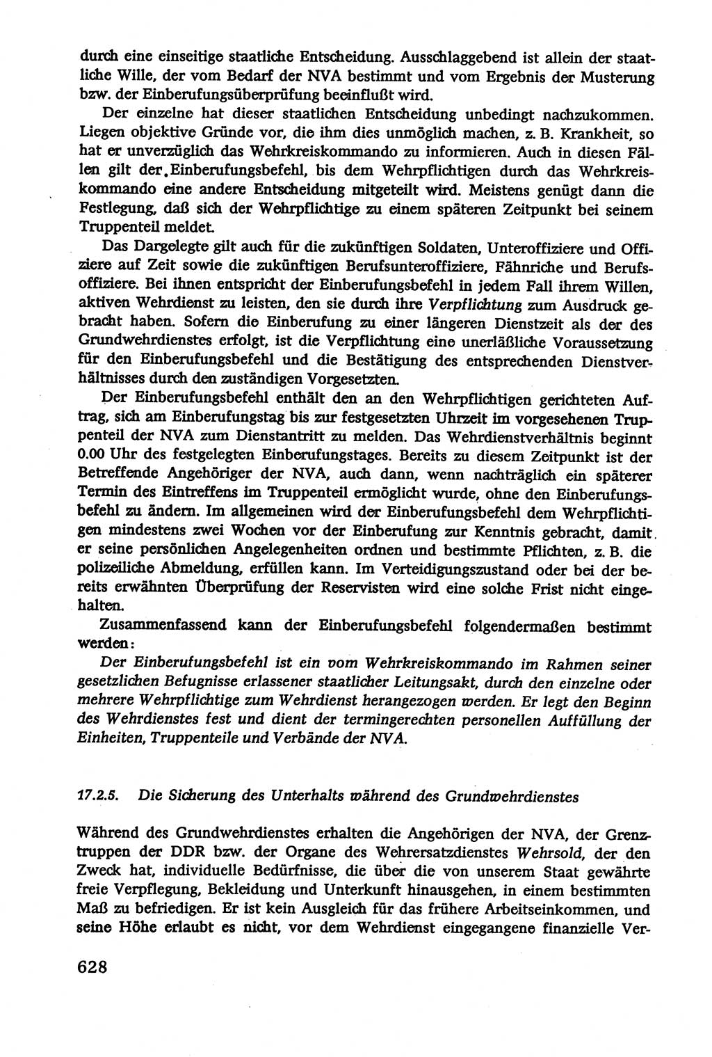 Verwaltungsrecht [Deutsche Demokratische Republik (DDR)], Lehrbuch 1979, Seite 628 (Verw.-R. DDR Lb. 1979, S. 628)