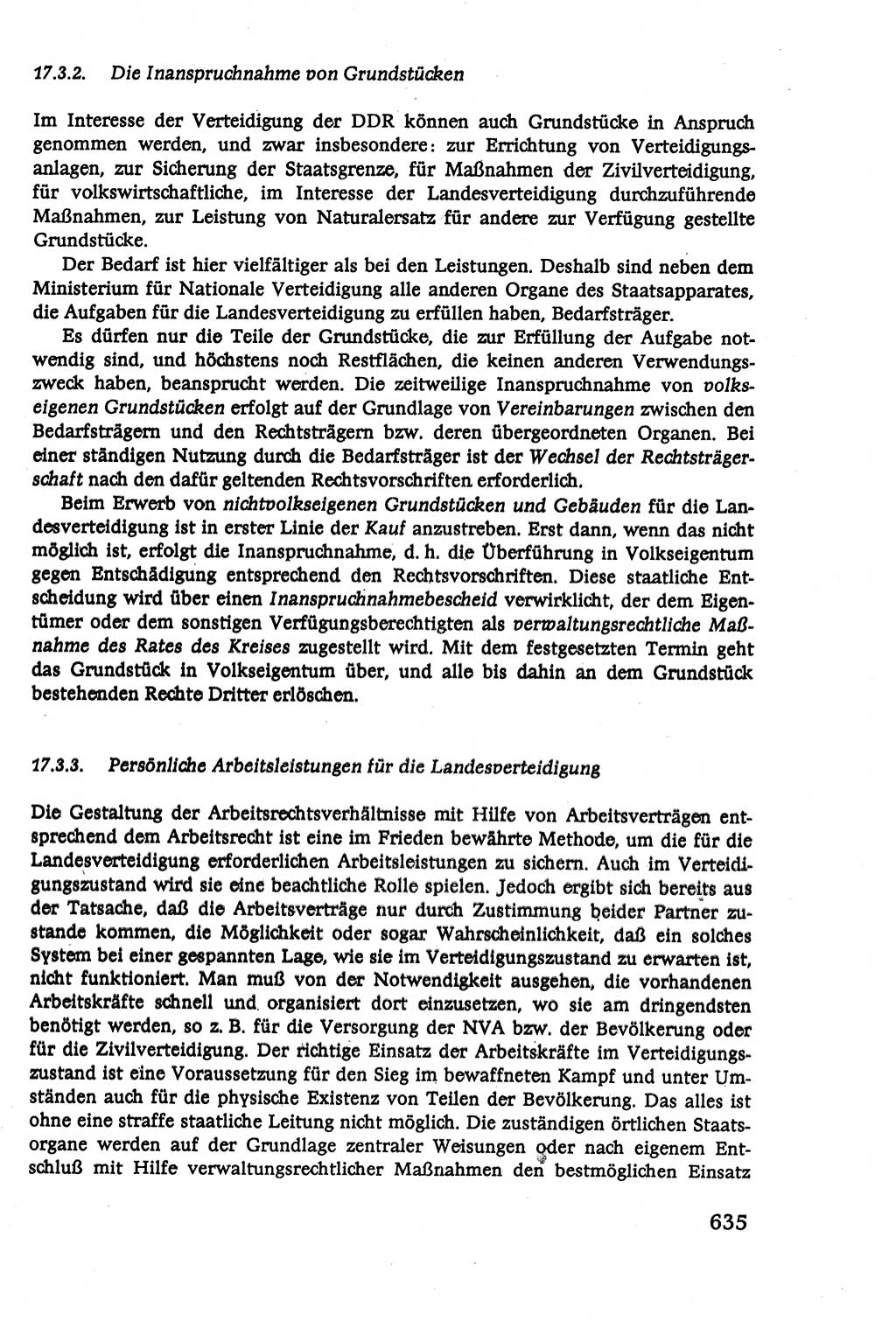 Verwaltungsrecht [Deutsche Demokratische Republik (DDR)], Lehrbuch 1979, Seite 635 (Verw.-R. DDR Lb. 1979, S. 635)