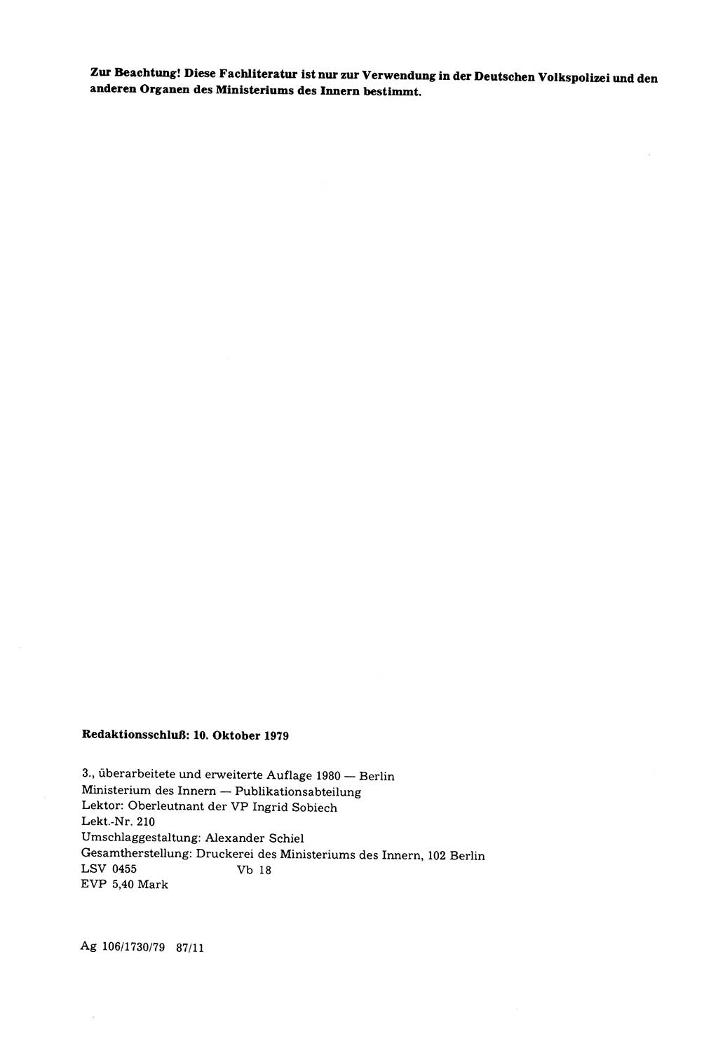 Grundfragen der Beweisführung im Ermittlungsverfahren [Deutsche Demokratische Republik (DDR)] 1980, Seite 4 (Bws.-Fhrg. EV DDR 1980, S. 4)