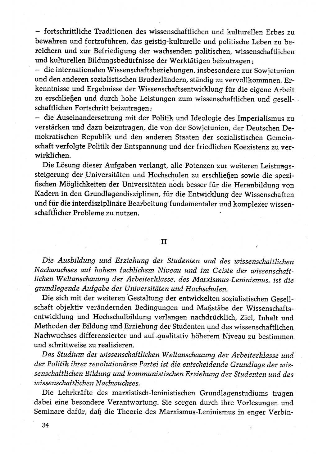 Dokumente der Sozialistischen Einheitspartei Deutschlands (SED) [Deutsche Demokratische Republik (DDR)] 1980-1981, Seite 34 (Dok. SED DDR 1980-1981, S. 34)