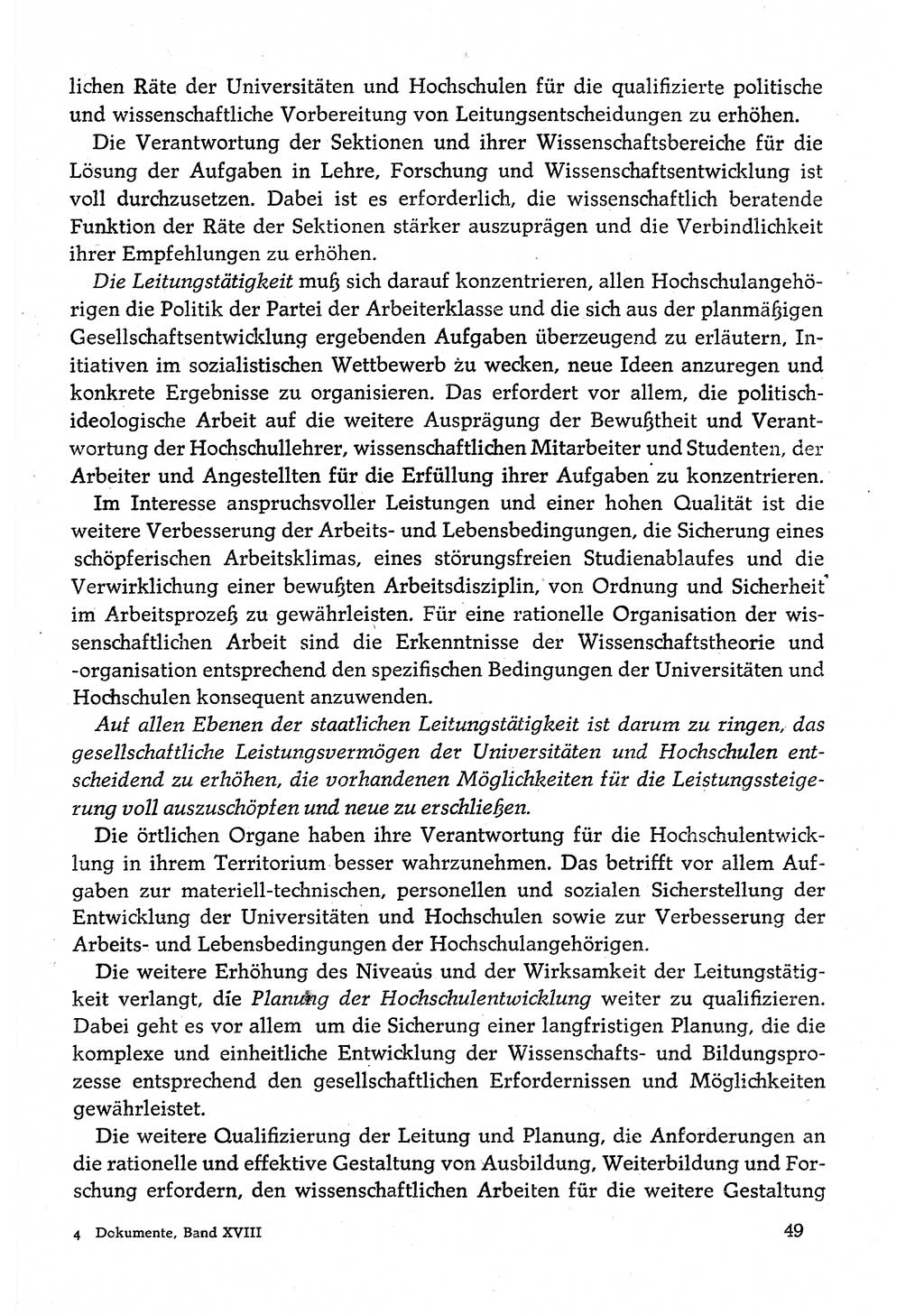 Dokumente der Sozialistischen Einheitspartei Deutschlands (SED) [Deutsche Demokratische Republik (DDR)] 1980-1981, Seite 49 (Dok. SED DDR 1980-1981, S. 49)