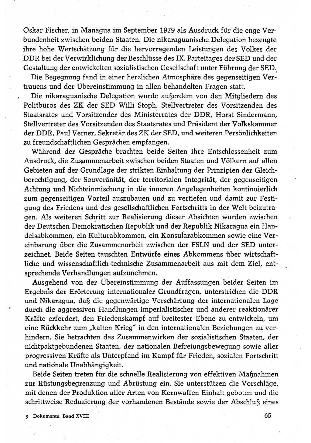 Dokumente der Sozialistischen Einheitspartei Deutschlands (SED) [Deutsche Demokratische Republik (DDR)] 1980-1981, Seite 65 (Dok. SED DDR 1980-1981, S. 65)