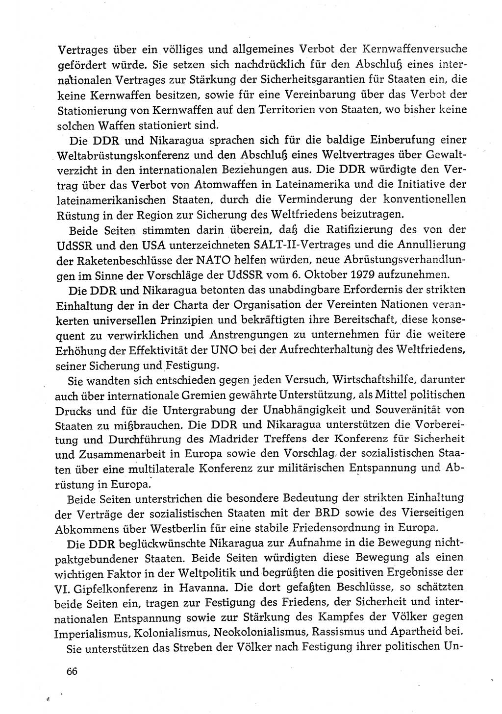 Dokumente der Sozialistischen Einheitspartei Deutschlands (SED) [Deutsche Demokratische Republik (DDR)] 1980-1981, Seite 66 (Dok. SED DDR 1980-1981, S. 66)