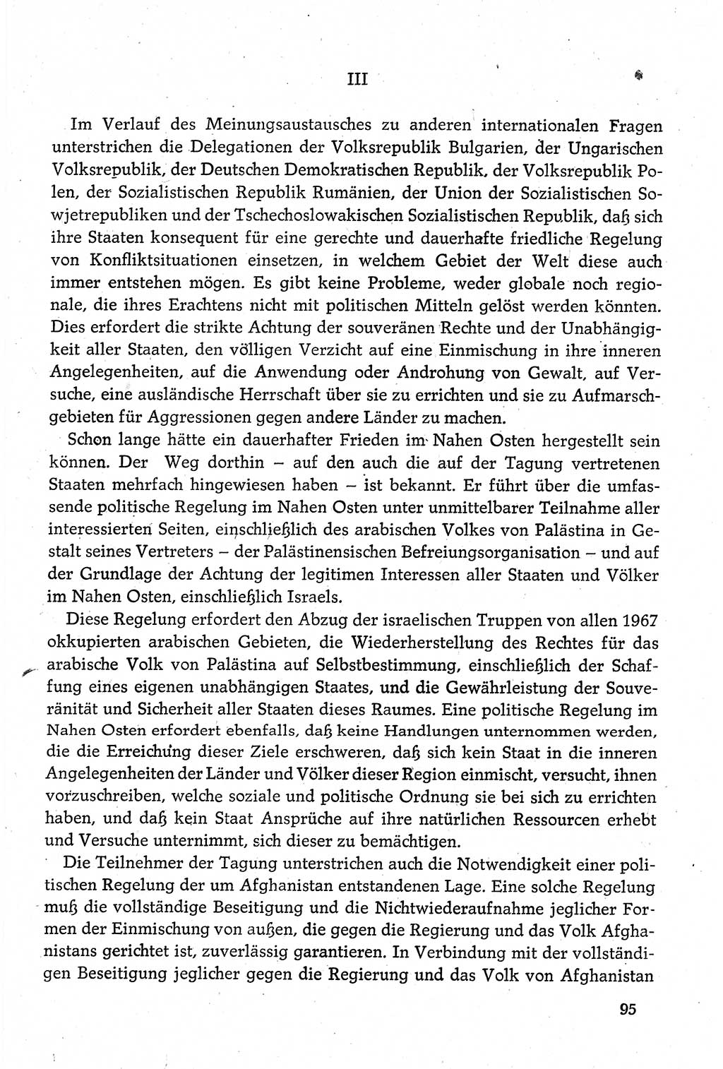 Dokumente der Sozialistischen Einheitspartei Deutschlands (SED) [Deutsche Demokratische Republik (DDR)] 1980-1981, Seite 95 (Dok. SED DDR 1980-1981, S. 95)