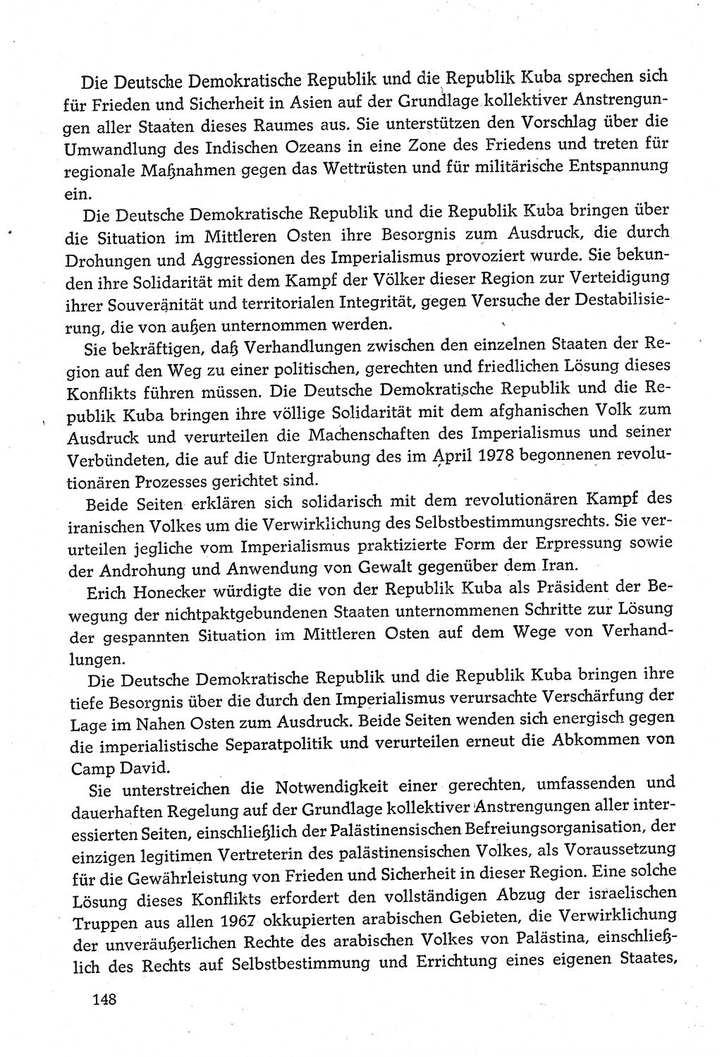 Dokumente der Sozialistischen Einheitspartei Deutschlands (SED) [Deutsche Demokratische Republik (DDR)] 1980-1981, Seite 148 (Dok. SED DDR 1980-1981, S. 148)