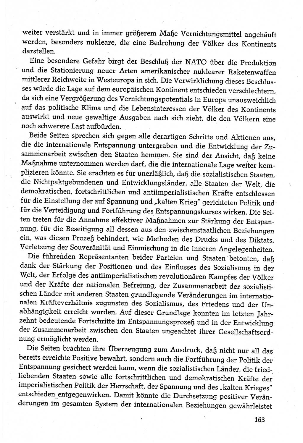 Dokumente der Sozialistischen Einheitspartei Deutschlands (SED) [Deutsche Demokratische Republik (DDR)] 1980-1981, Seite 163 (Dok. SED DDR 1980-1981, S. 163)