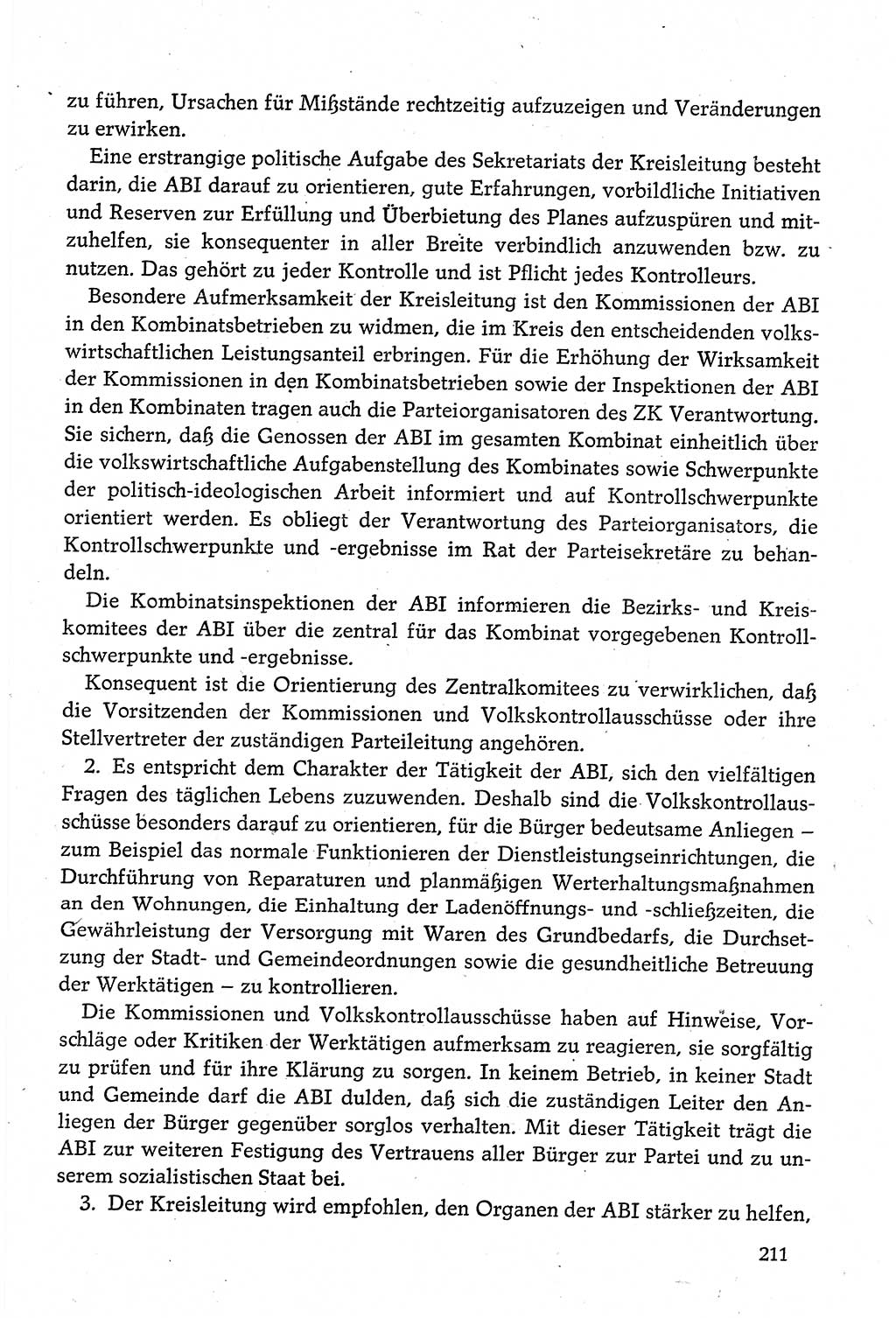 Dokumente der Sozialistischen Einheitspartei Deutschlands (SED) [Deutsche Demokratische Republik (DDR)] 1980-1981, Seite 211 (Dok. SED DDR 1980-1981, S. 211)