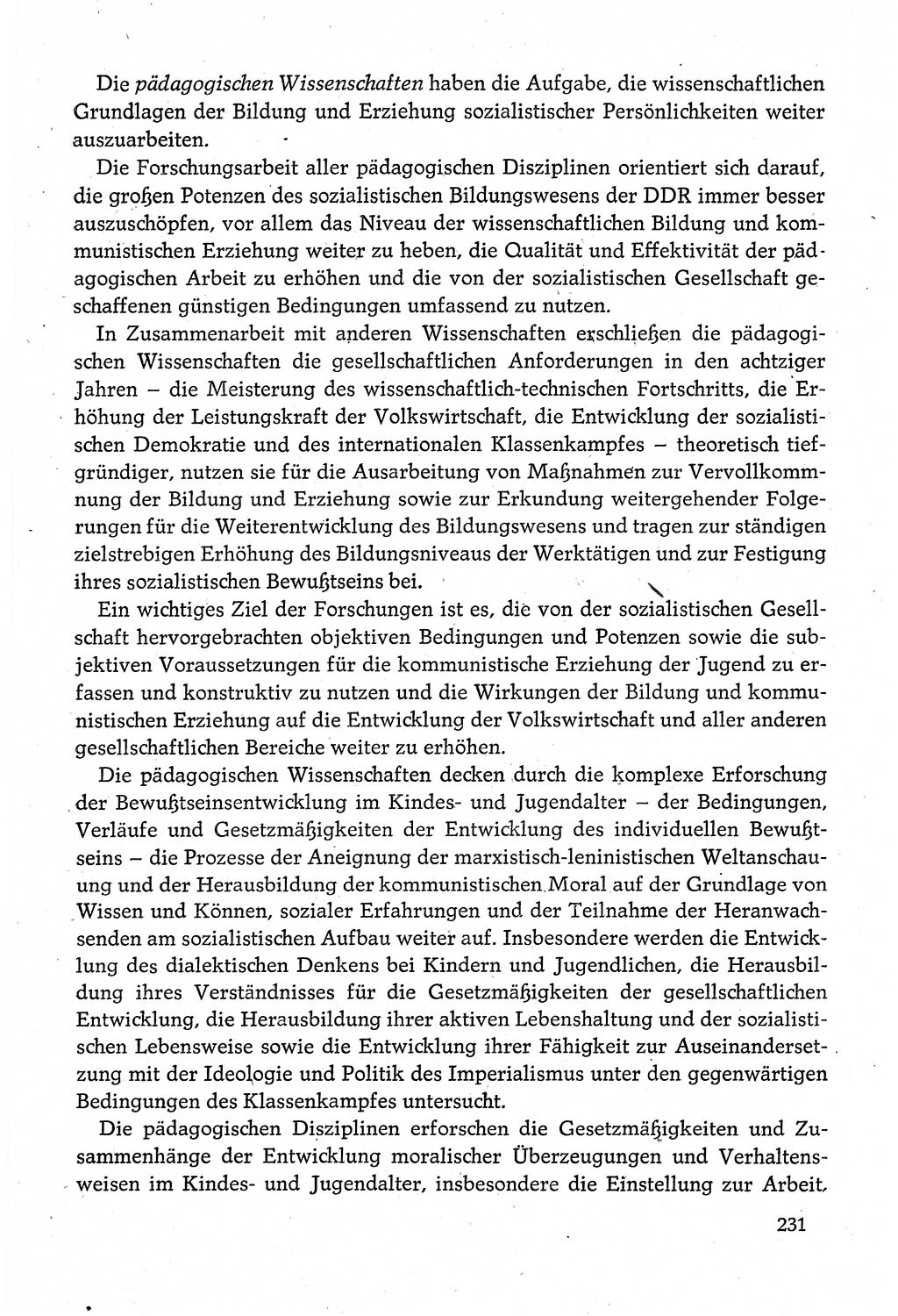 Dokumente der Sozialistischen Einheitspartei Deutschlands (SED) [Deutsche Demokratische Republik (DDR)] 1980-1981, Seite 231 (Dok. SED DDR 1980-1981, S. 231)