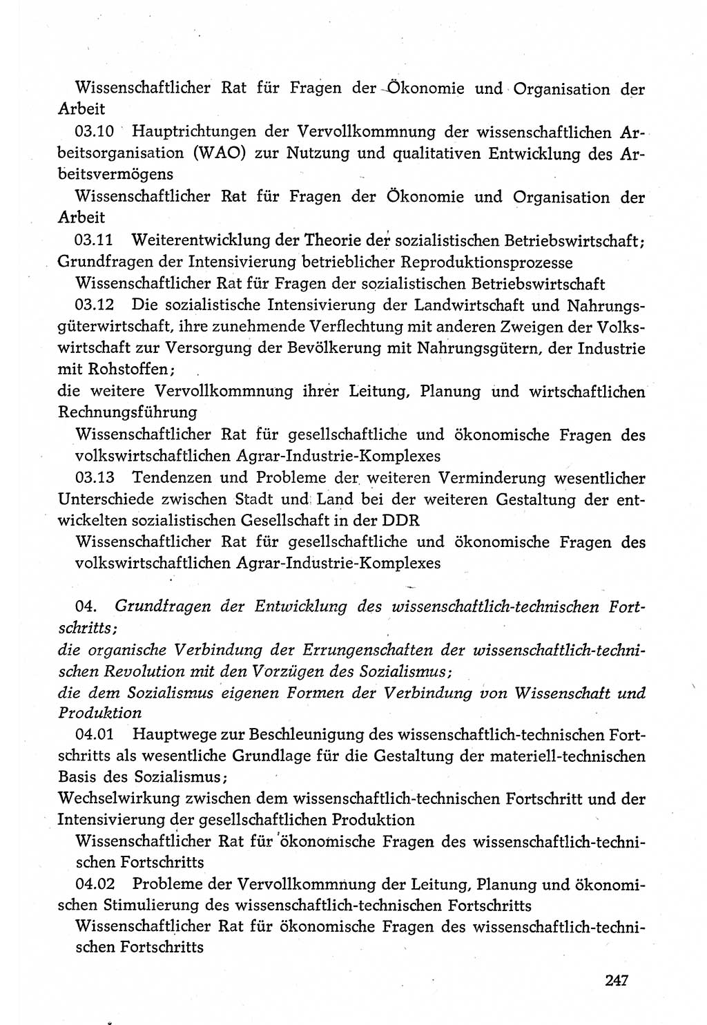 Dokumente der Sozialistischen Einheitspartei Deutschlands (SED) [Deutsche Demokratische Republik (DDR)] 1980-1981, Seite 247 (Dok. SED DDR 1980-1981, S. 247)