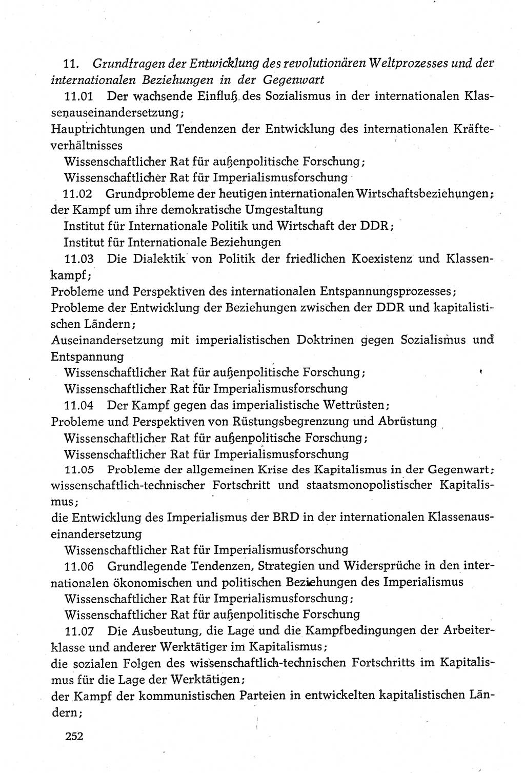 Dokumente der Sozialistischen Einheitspartei Deutschlands (SED) [Deutsche Demokratische Republik (DDR)] 1980-1981, Seite 252 (Dok. SED DDR 1980-1981, S. 252)