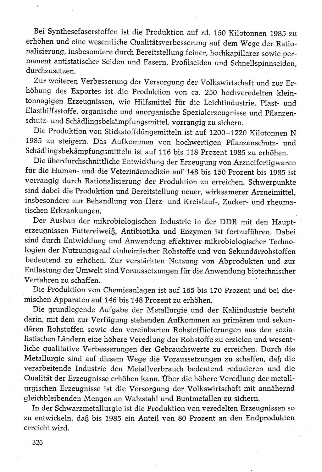 Dokumente der Sozialistischen Einheitspartei Deutschlands (SED) [Deutsche Demokratische Republik (DDR)] 1980-1981, Seite 326 (Dok. SED DDR 1980-1981, S. 326)
