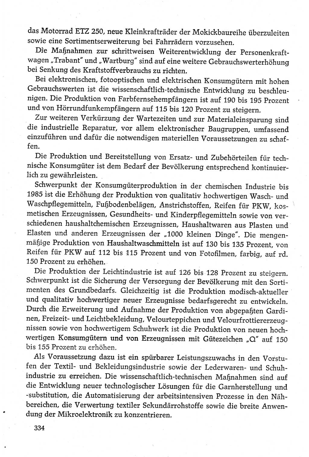 Dokumente der Sozialistischen Einheitspartei Deutschlands (SED) [Deutsche Demokratische Republik (DDR)] 1980-1981, Seite 334 (Dok. SED DDR 1980-1981, S. 334)