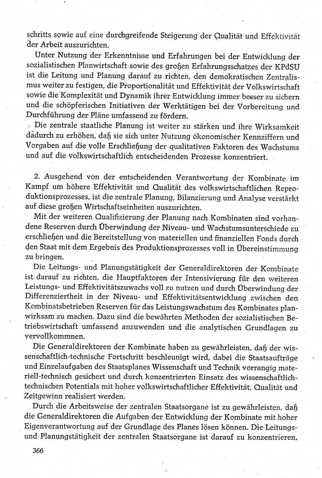 Dokumente der Sozialistischen Einheitspartei Deutschlands (SED) [Deutsche Demokratische Republik (DDR)] 1980-1981, Seite 366 (Dok. SED DDR 1980-1981, S. 366)