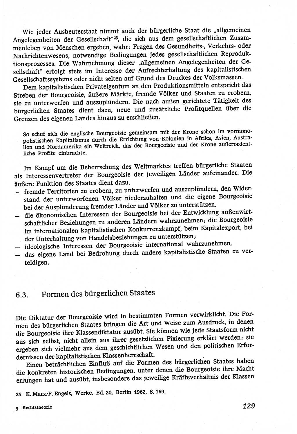 Marxistisch-leninistische (ML) Staats- und Rechtstheorie [Deutsche Demokratische Republik (DDR)], Lehrbuch 1980, Seite 129 (ML St.-R.-Th. DDR Lb. 1980, S. 129)