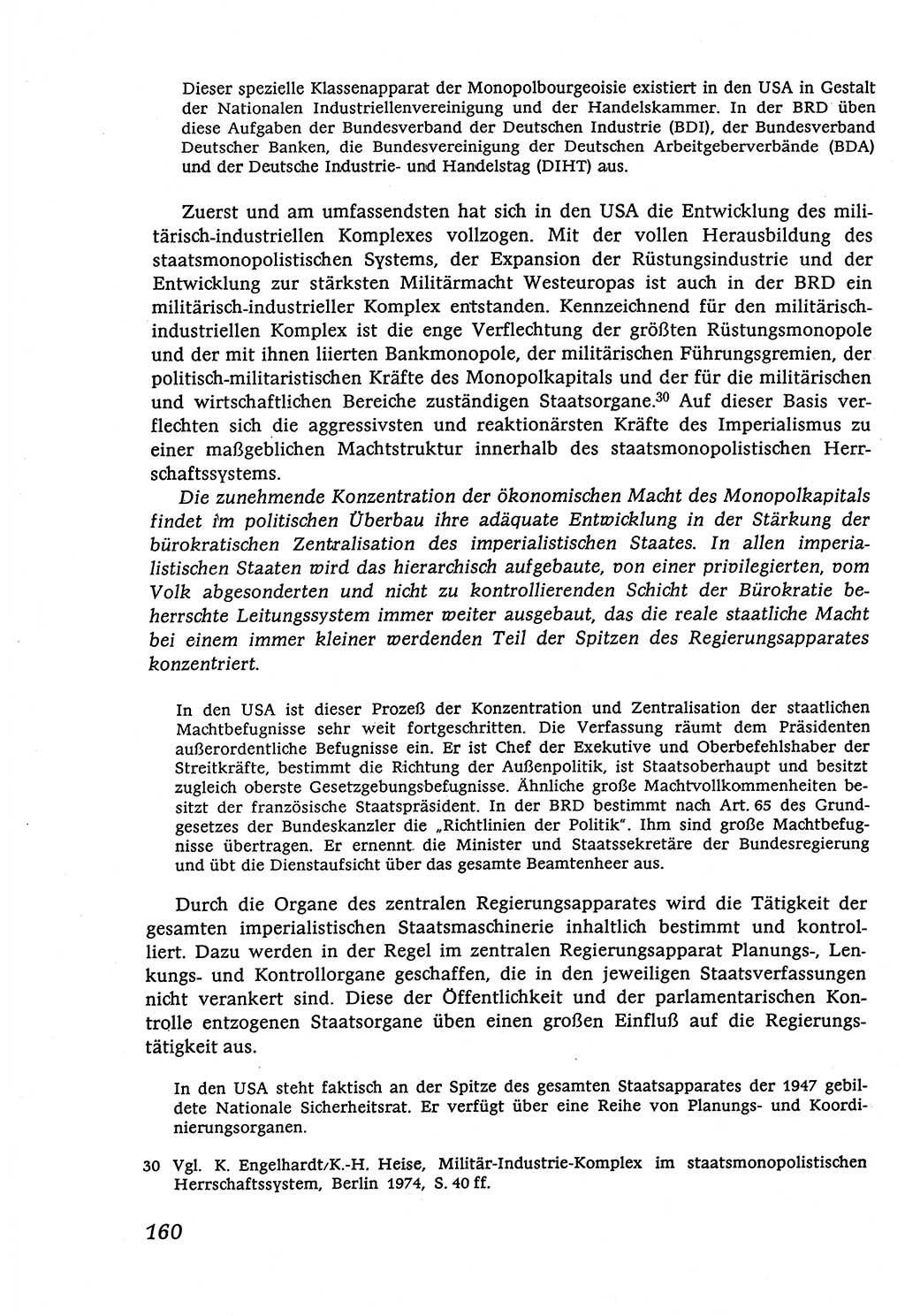 Marxistisch-leninistische (ML) Staats- und Rechtstheorie [Deutsche Demokratische Republik (DDR)], Lehrbuch 1980, Seite 160 (ML St.-R.-Th. DDR Lb. 1980, S. 160)