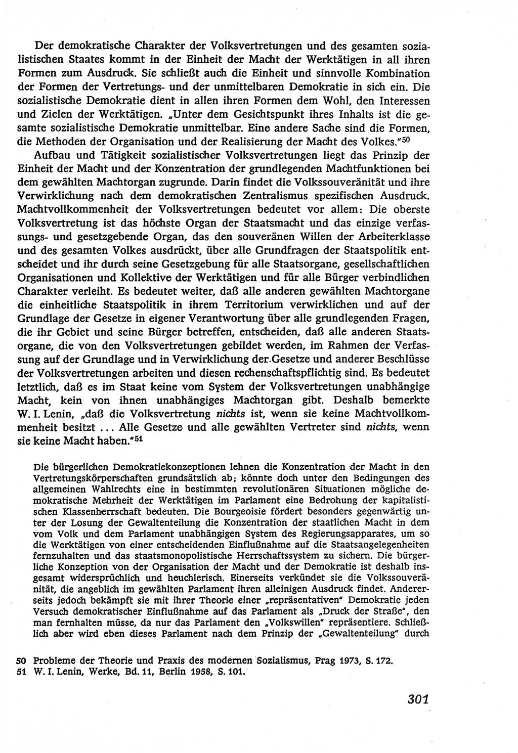 Marxistisch-leninistische (ML) Staats- und Rechtstheorie [Deutsche Demokratische Republik (DDR)], Lehrbuch 1980, Seite 301 (ML St.-R.-Th. DDR Lb. 1980, S. 301)