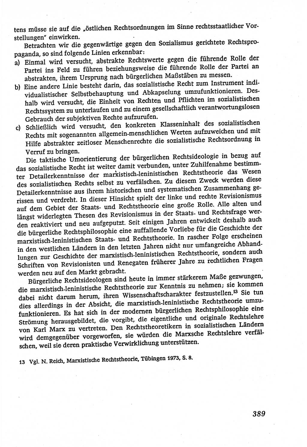 Marxistisch-leninistische (ML) Staats- und Rechtstheorie [Deutsche Demokratische Republik (DDR)], Lehrbuch 1980, Seite 389 (ML St.-R.-Th. DDR Lb. 1980, S. 389)