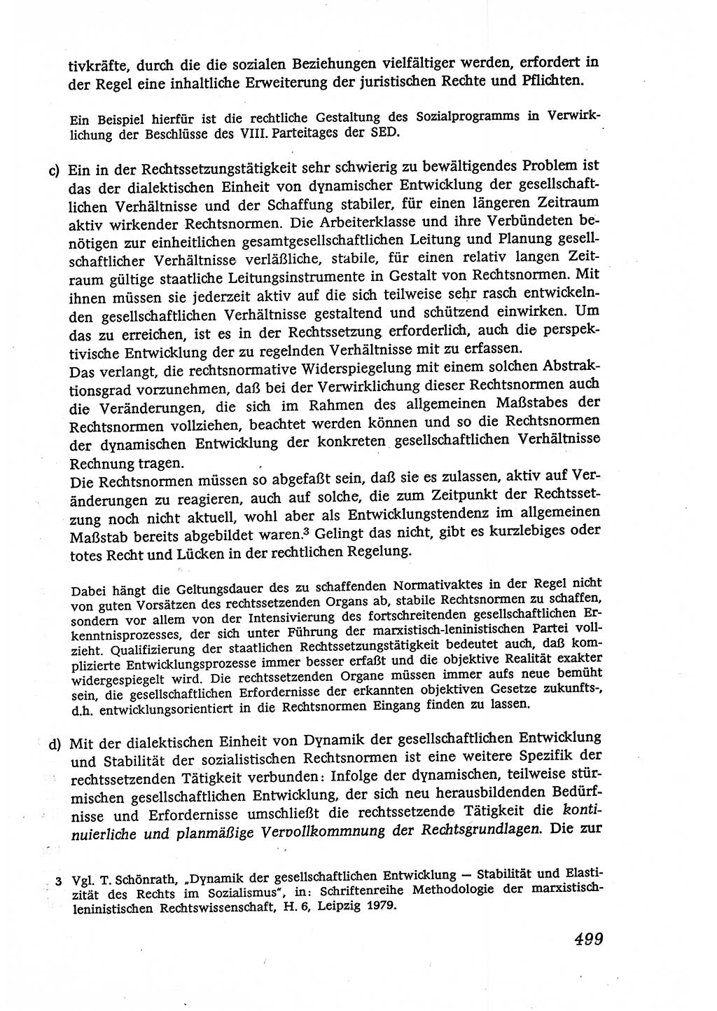 Marxistisch-leninistische (ML) Staats- und Rechtstheorie [Deutsche Demokratische Republik (DDR)], Lehrbuch 1980, Seite 499 (ML St.-R.-Th. DDR Lb. 1980, S. 499)