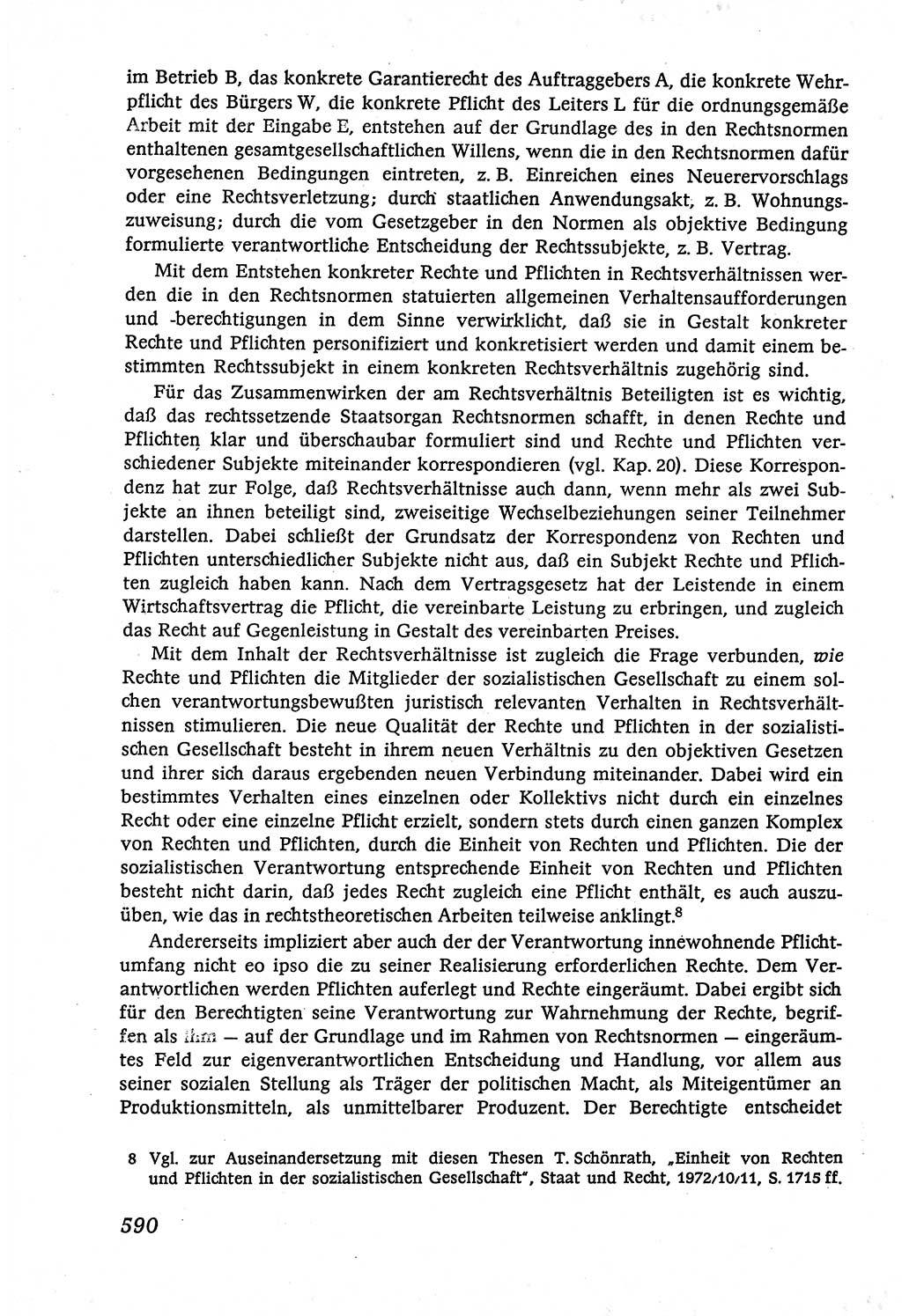 Marxistisch-leninistische (ML) Staats- und Rechtstheorie [Deutsche Demokratische Republik (DDR)], Lehrbuch 1980, Seite 590 (ML St.-R.-Th. DDR Lb. 1980, S. 590)