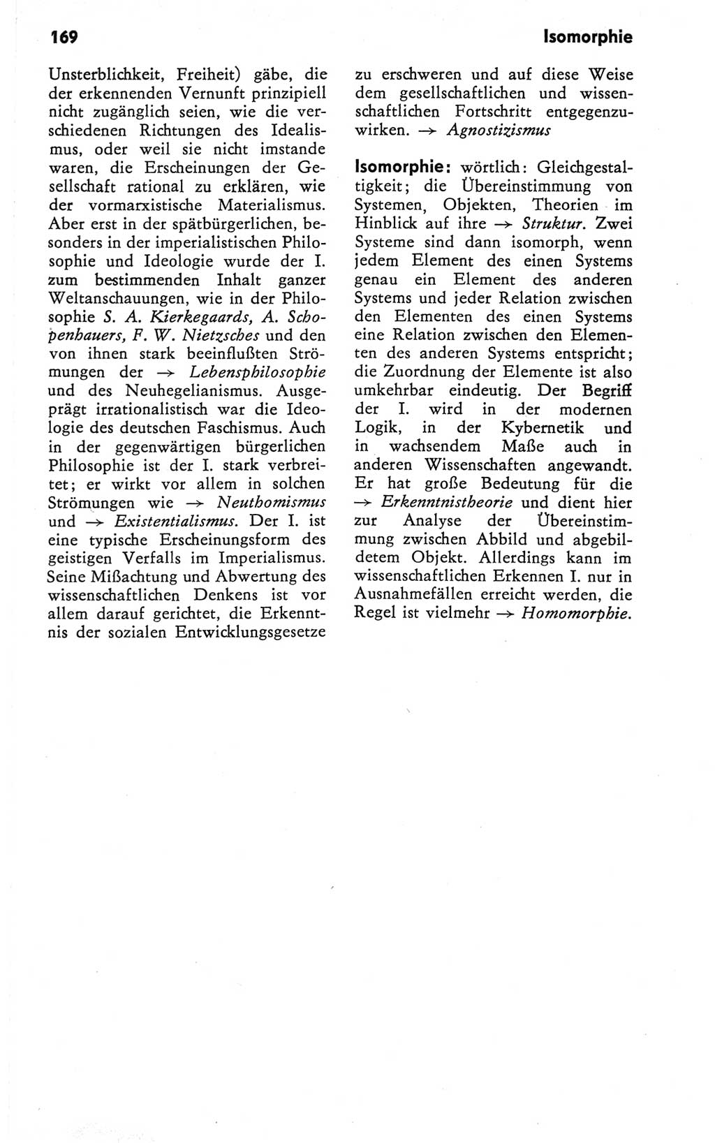 Kleines Wörterbuch der marxistisch-leninistischen Philosophie [Deutsche Demokratische Republik (DDR)] 1981, Seite 169 (Kl. Wb. ML Phil. DDR 1981, S. 169)