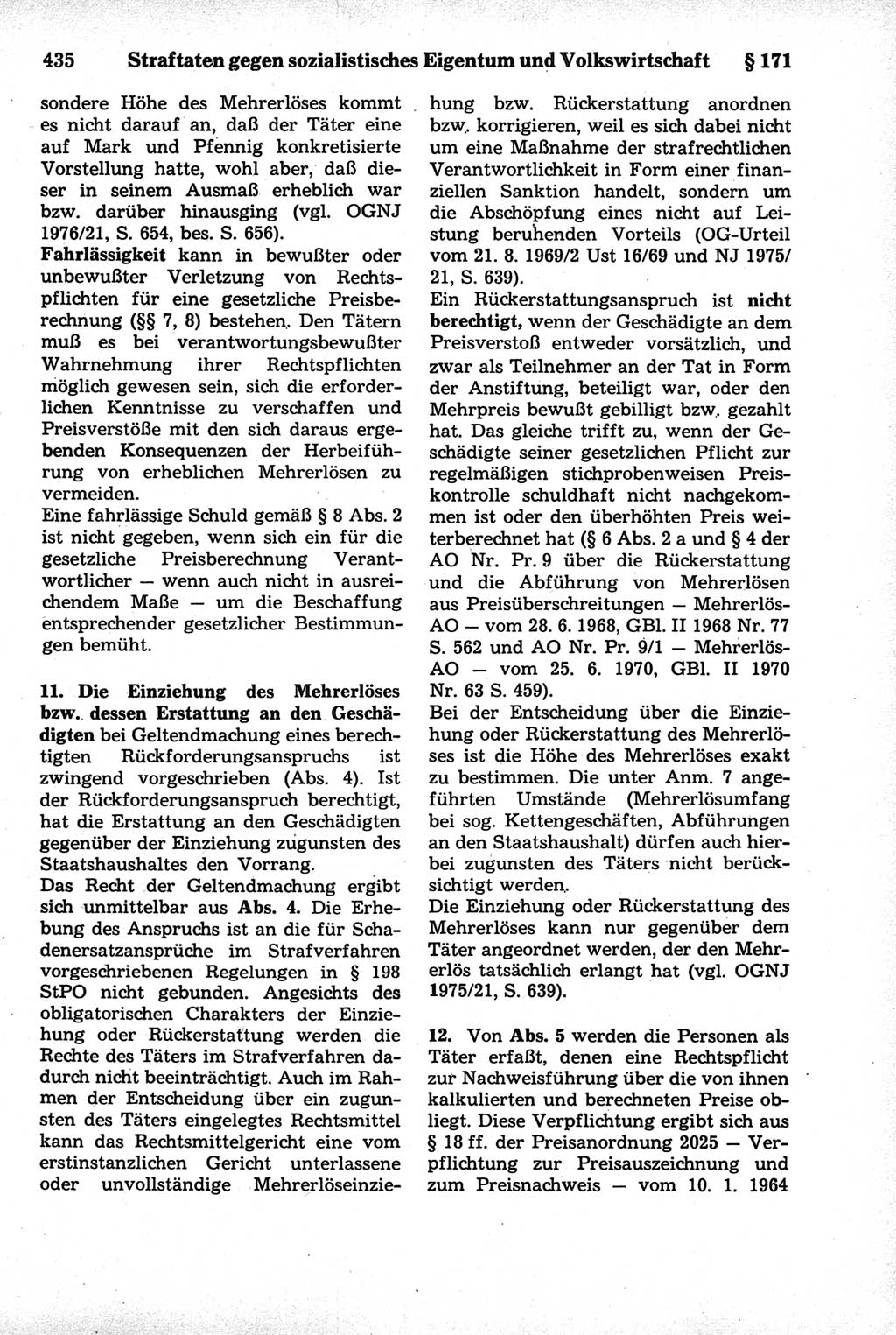 Strafrecht der Deutschen Demokratischen Republik (DDR), Kommentar zum Strafgesetzbuch (StGB) 1981, Seite 435 (Strafr. DDR Komm. StGB 1981, S. 435)