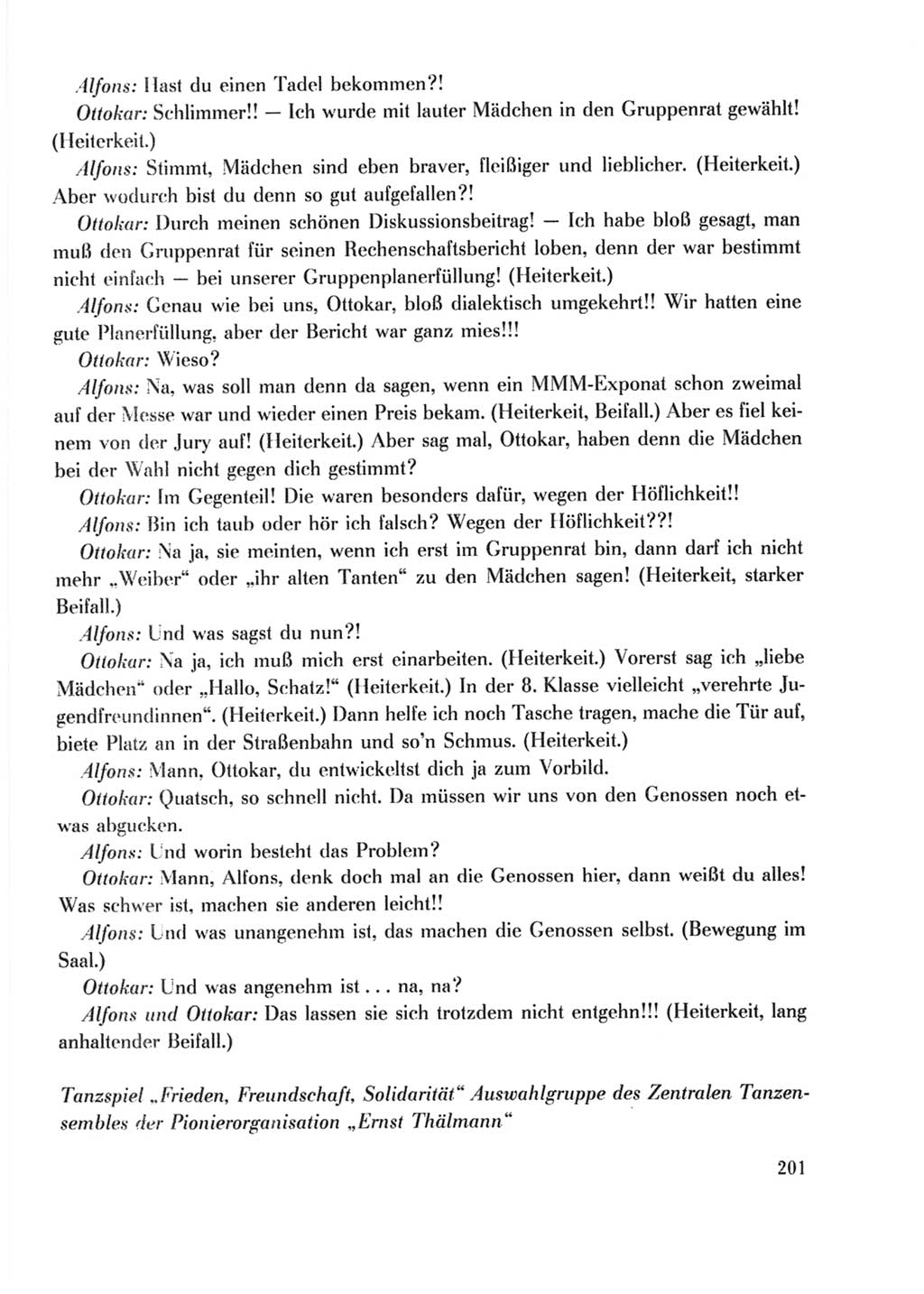 Protokoll der Verhandlungen des Ⅹ. Parteitages der Sozialistischen Einheitspartei Deutschlands (SED) [Deutsche Demokratische Republik (DDR)] 1981, Band 2, Seite 201 (Prot. Verh. Ⅹ. PT SED DDR 1981, Bd. 2, S. 201)