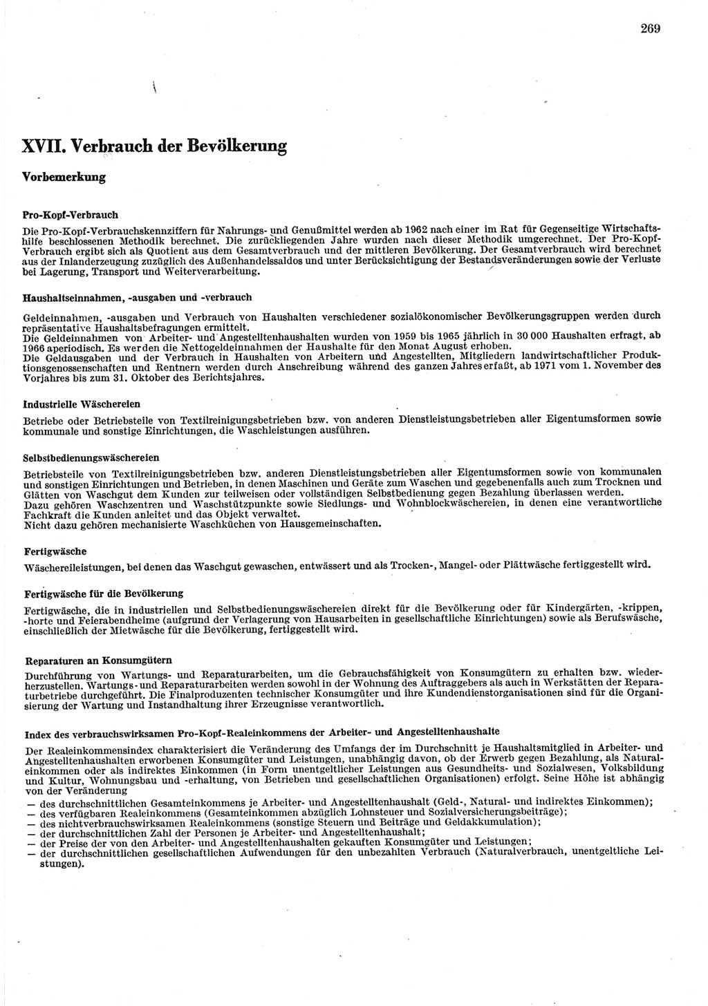 Statistisches Jahrbuch der Deutschen Demokratischen Republik (DDR) 1981, Seite 269 (Stat. Jb. DDR 1981, S. 269)