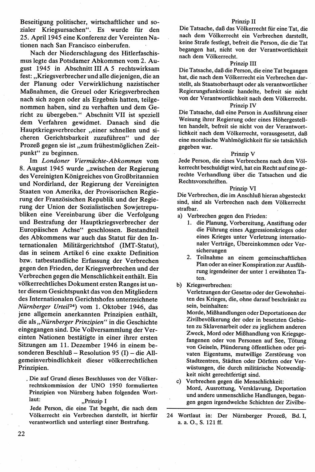 Strafrecht [Deutsche Demokratische Republik (DDR)], Besonderer Teil, Lehrbuch 1981, Seite 22 (Strafr. DDR BT Lb. 1981, S. 22)