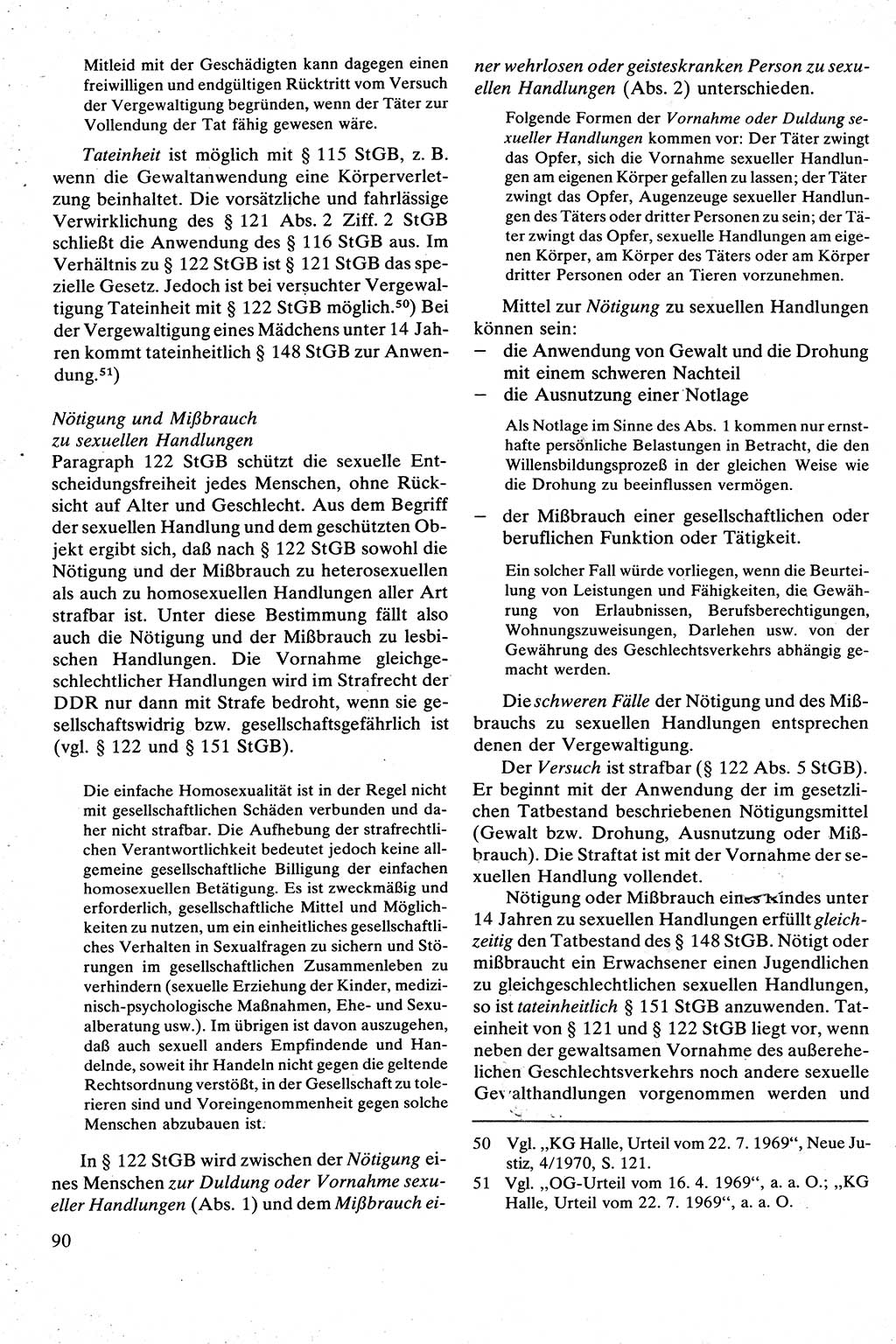 Strafrecht [Deutsche Demokratische Republik (DDR)], Besonderer Teil, Lehrbuch 1981, Seite 90 (Strafr. DDR BT Lb. 1981, S. 90)