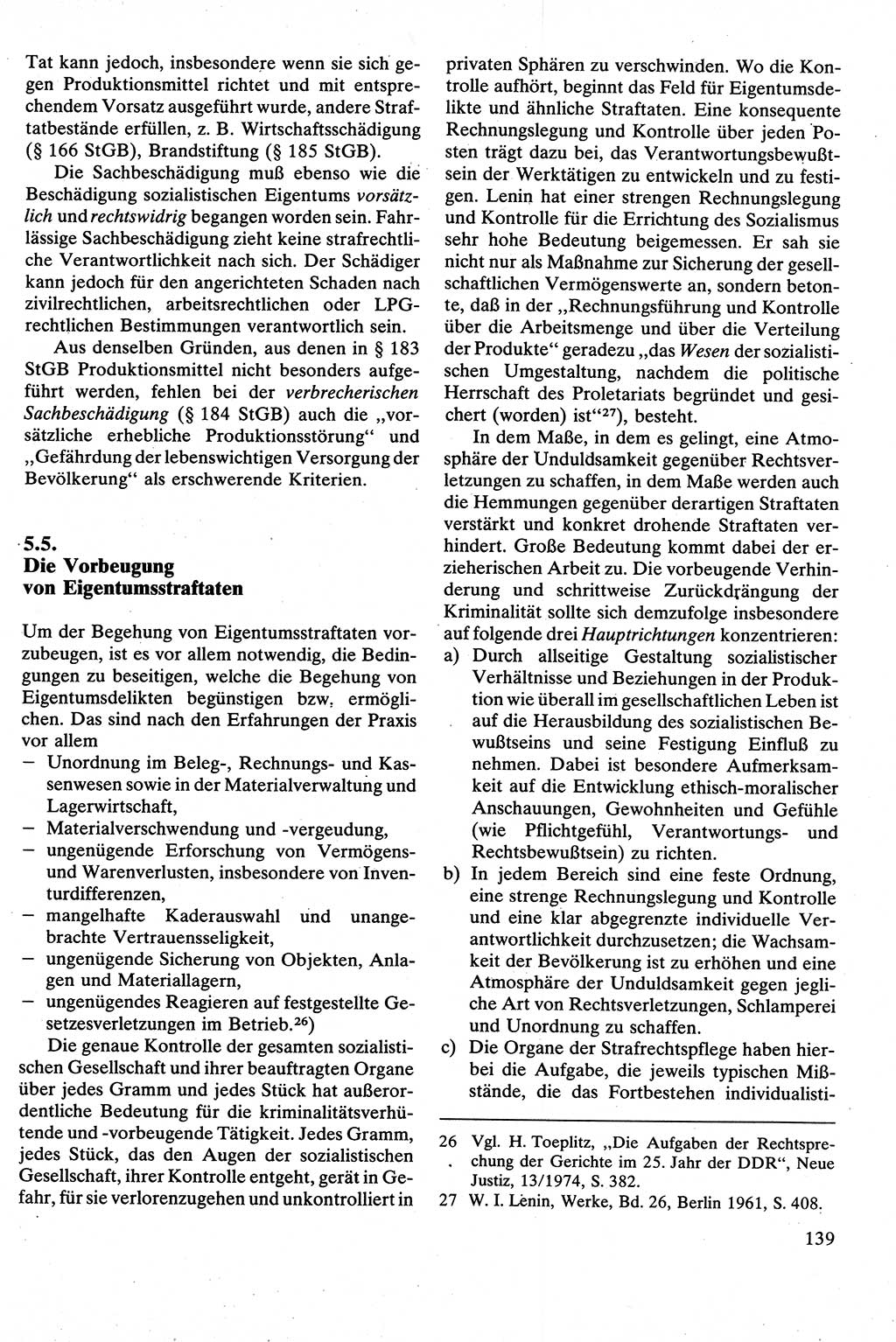 Strafrecht [Deutsche Demokratische Republik (DDR)], Besonderer Teil, Lehrbuch 1981, Seite 139 (Strafr. DDR BT Lb. 1981, S. 139)