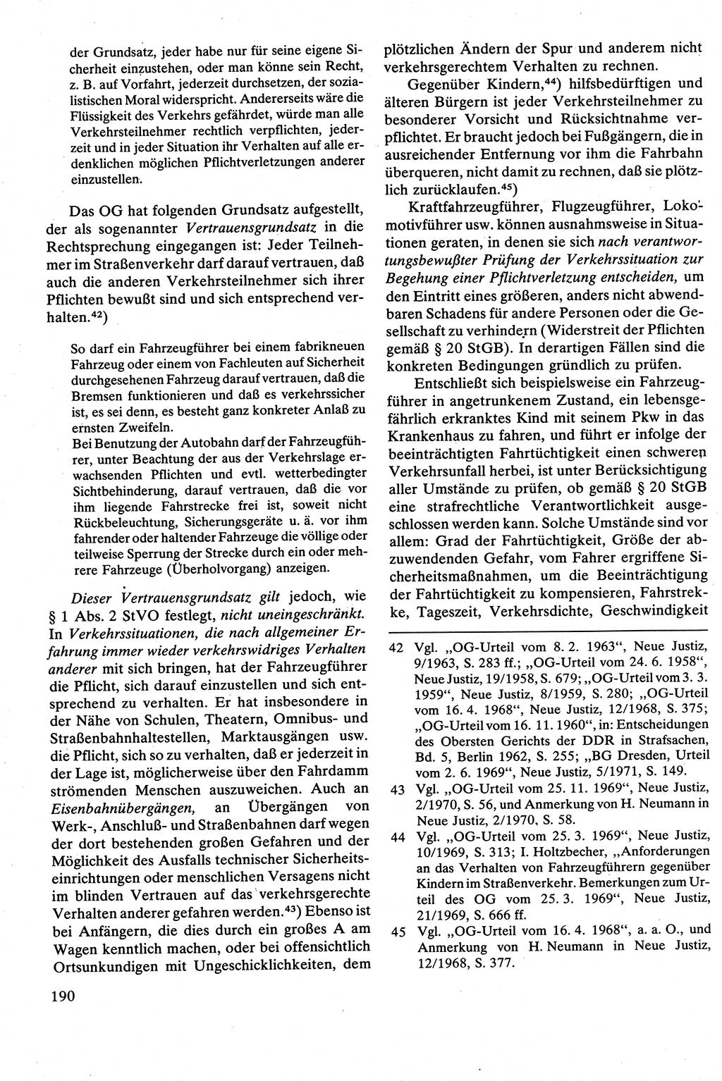Strafrecht [Deutsche Demokratische Republik (DDR)], Besonderer Teil, Lehrbuch 1981, Seite 190 (Strafr. DDR BT Lb. 1981, S. 190)