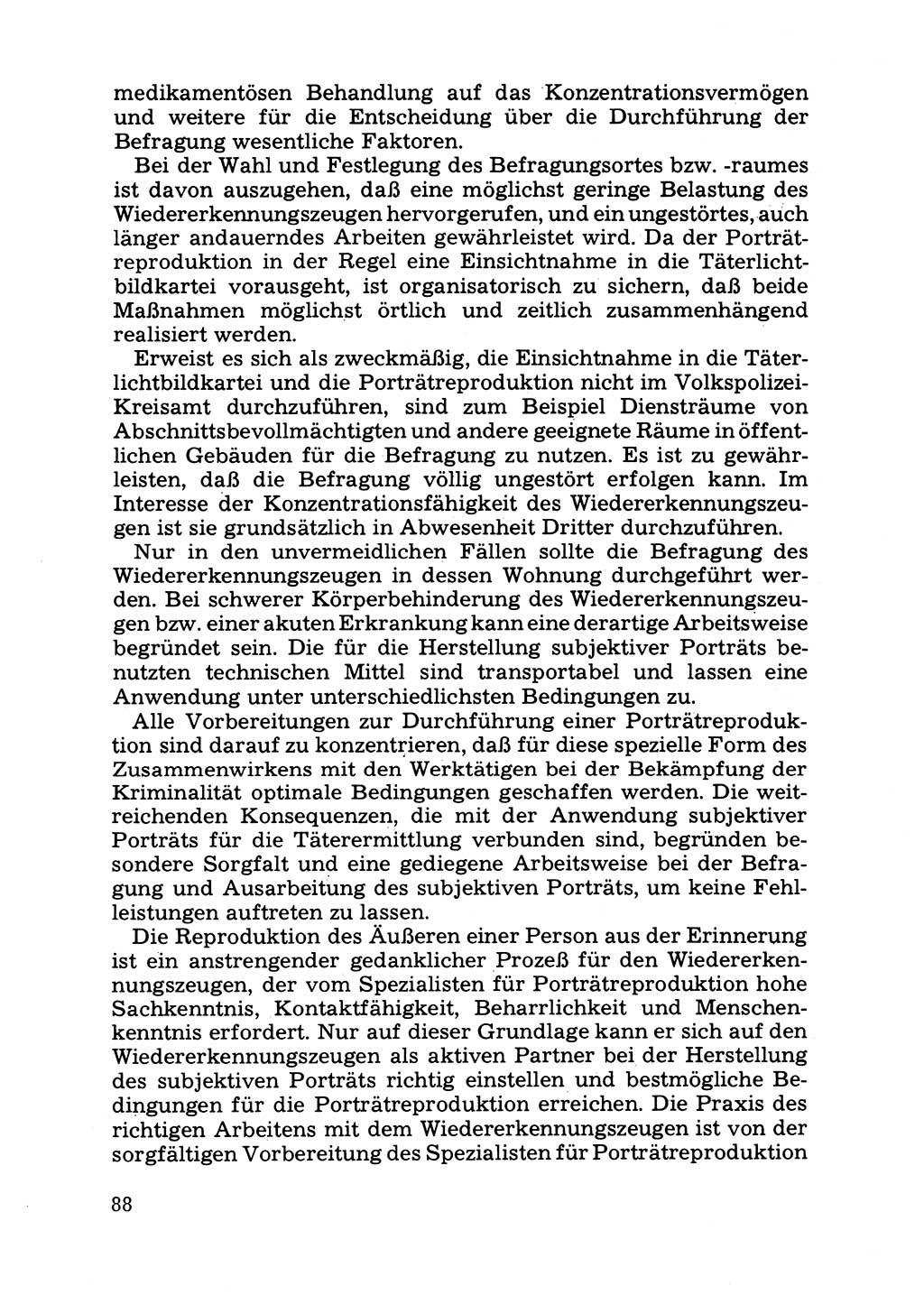Das subjektive Porträt [Deutsche Demokratische Republik (DDR)] 1981, Seite 88 (Subj. Port. DDR 1981, S. 88)