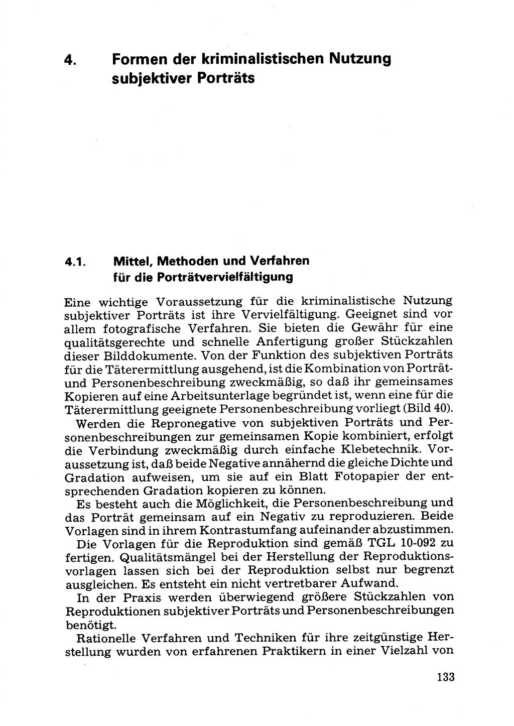 Das subjektive Porträt [Deutsche Demokratische Republik (DDR)] 1981, Seite 133 (Subj. Port. DDR 1981, S. 133)