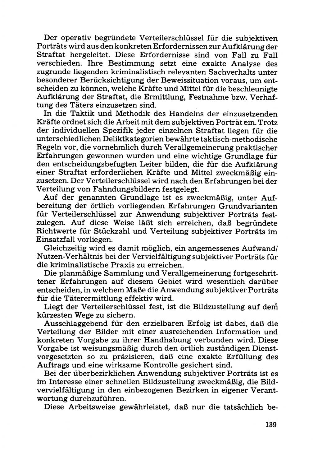Das subjektive Porträt [Deutsche Demokratische Republik (DDR)] 1981, Seite 139 (Subj. Port. DDR 1981, S. 139)