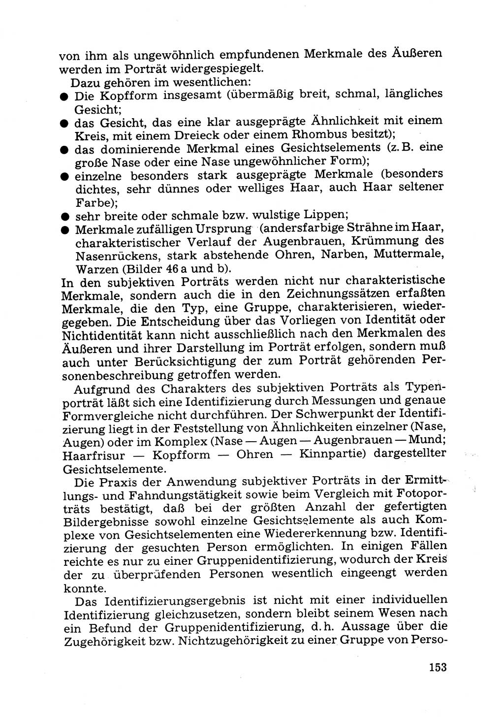 Das subjektive Porträt [Deutsche Demokratische Republik (DDR)] 1981, Seite 153 (Subj. Port. DDR 1981, S. 153)