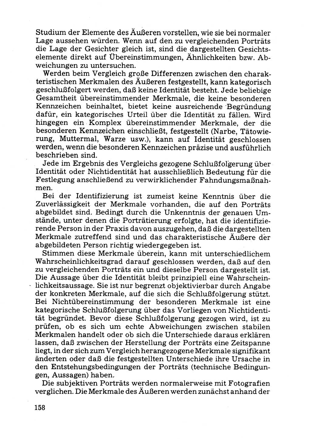 Das subjektive Porträt [Deutsche Demokratische Republik (DDR)] 1981, Seite 158 (Subj. Port. DDR 1981, S. 158)