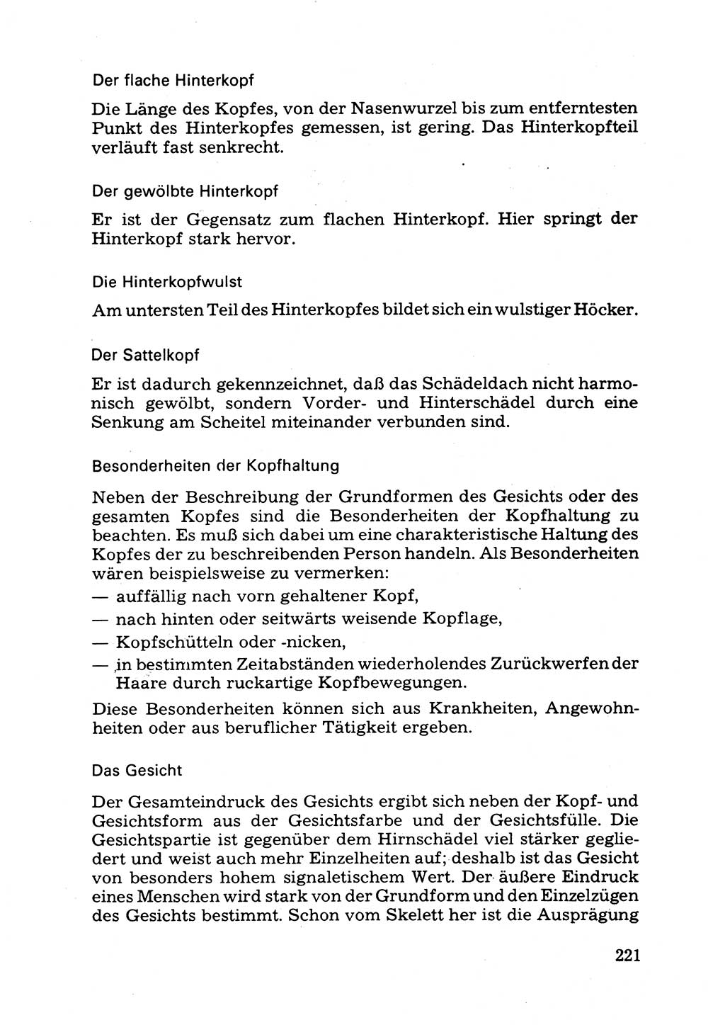 Das subjektive Porträt [Deutsche Demokratische Republik (DDR)] 1981, Seite 221 (Subj. Port. DDR 1981, S. 221)