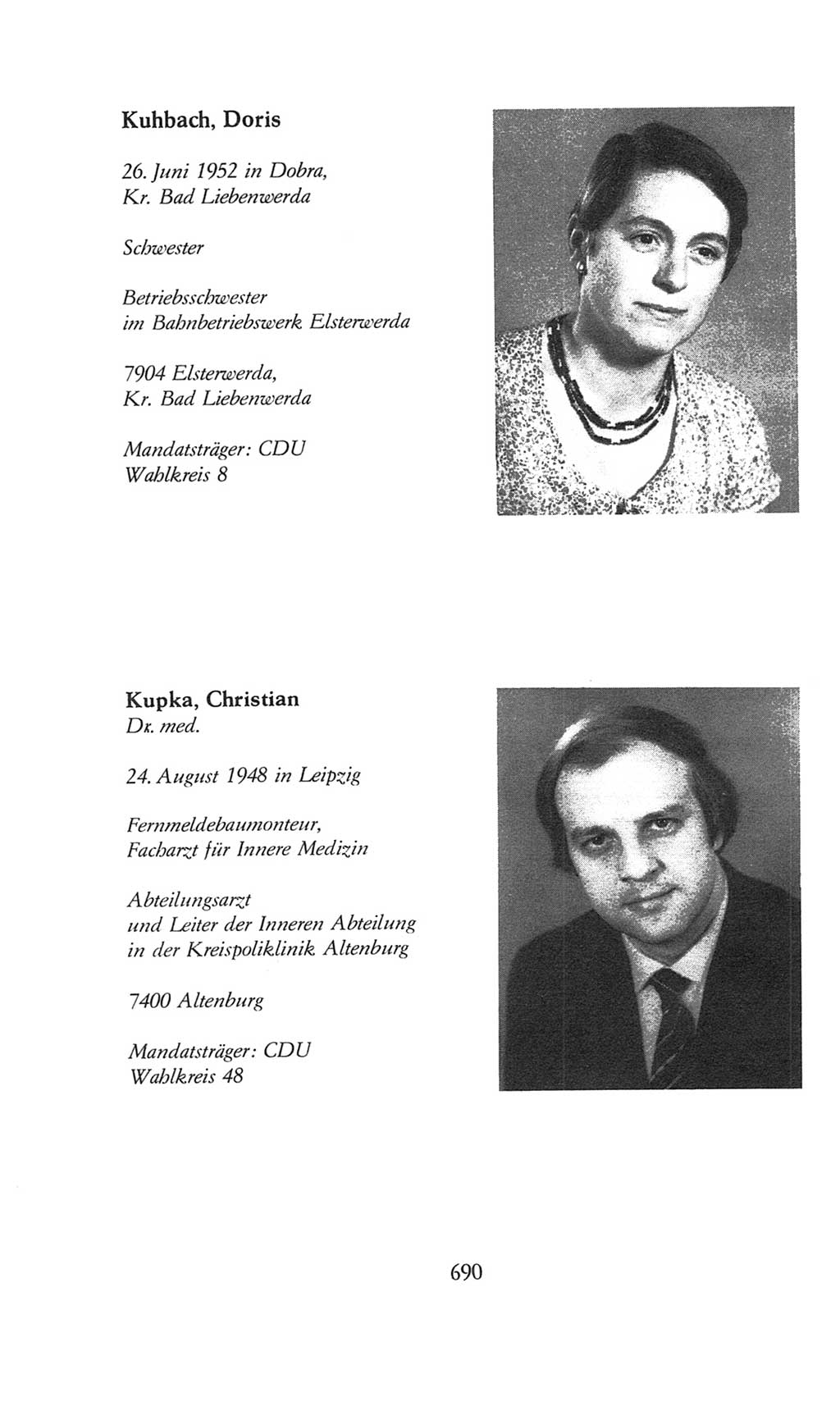 Volkskammer (VK) der Deutschen Demokratischen Republik (DDR), 8. Wahlperiode 1981-1986, Seite 690 (VK. DDR 8. WP. 1981-1986, S. 690)