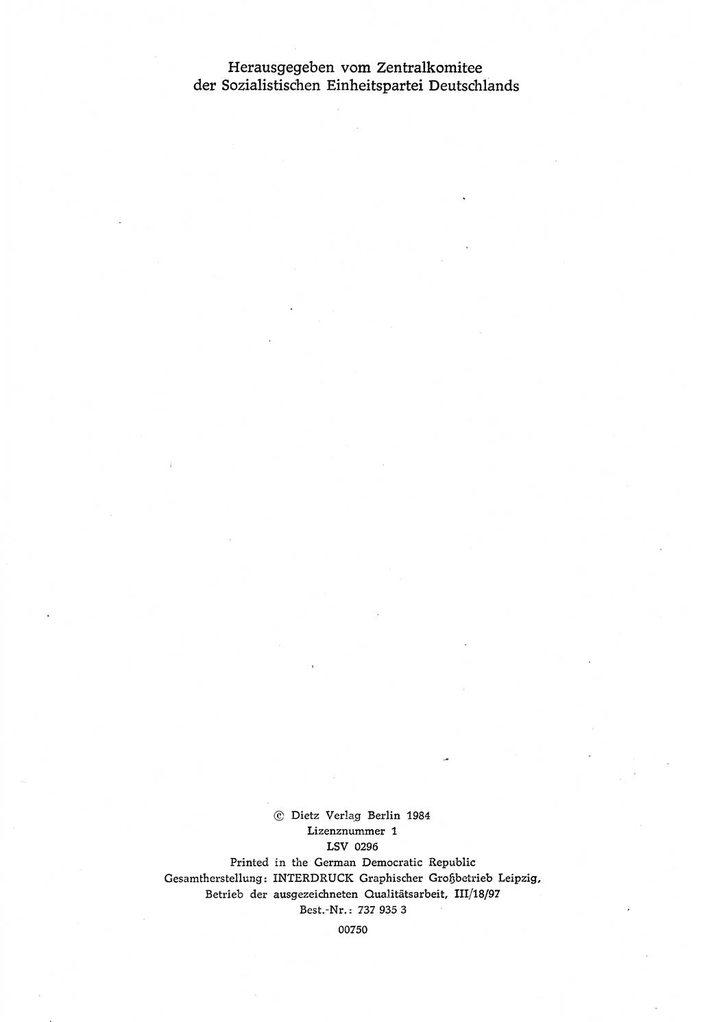 Dokumente der Sozialistischen Einheitspartei Deutschlands (SED) [Deutsche Demokratische Republik (DDR)] 1982-1983, Seite 4 (Dok. SED DDR 1982-1983, S. 4)