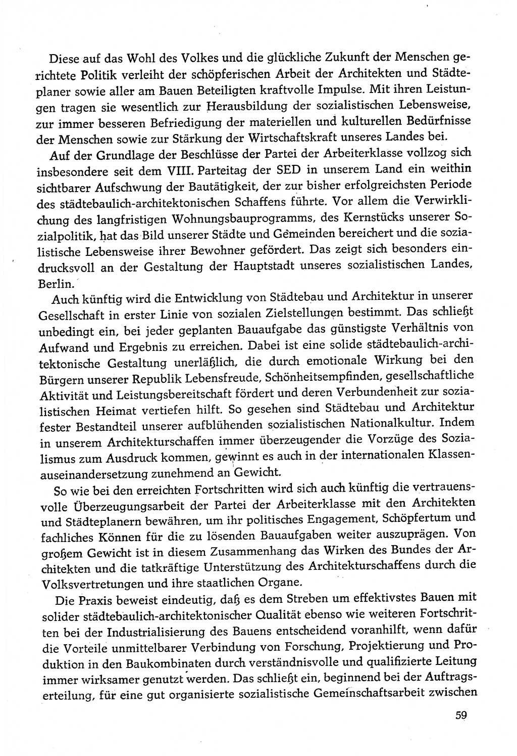 Dokumente der Sozialistischen Einheitspartei Deutschlands (SED) [Deutsche Demokratische Republik (DDR)] 1982-1983, Seite 59 (Dok. SED DDR 1982-1983, S. 59)