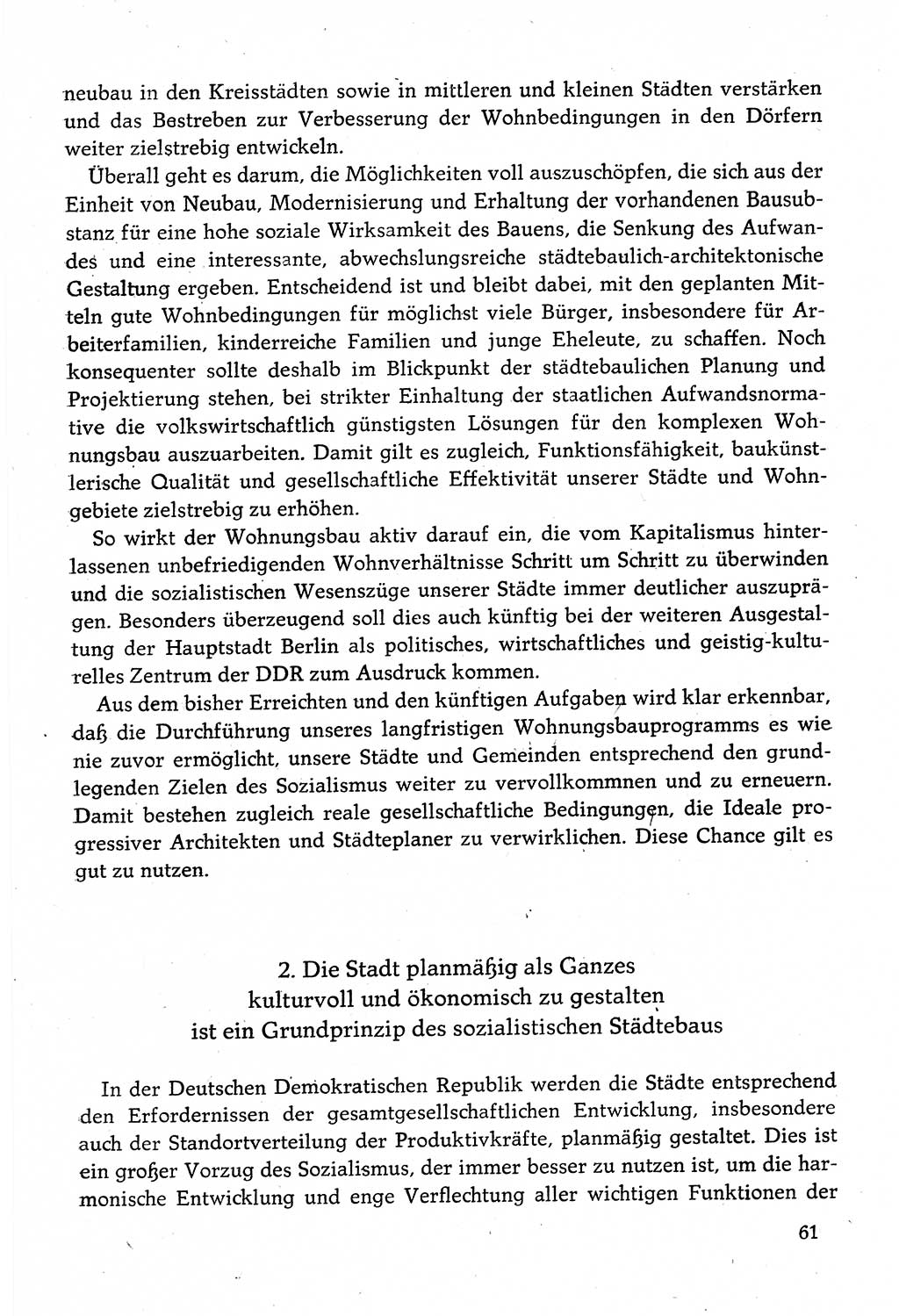 Dokumente der Sozialistischen Einheitspartei Deutschlands (SED) [Deutsche Demokratische Republik (DDR)] 1982-1983, Seite 61 (Dok. SED DDR 1982-1983, S. 61)