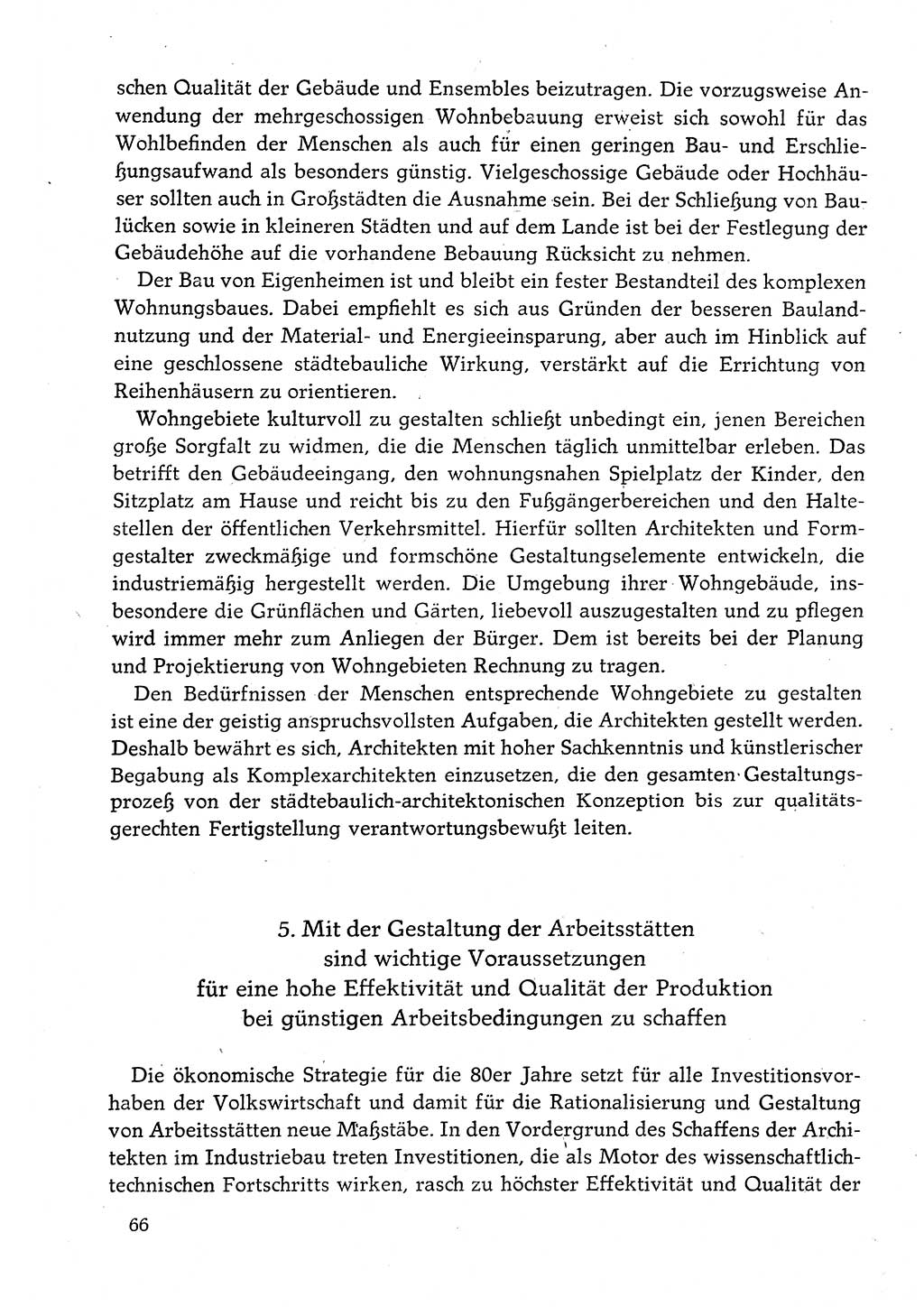 Dokumente der Sozialistischen Einheitspartei Deutschlands (SED) [Deutsche Demokratische Republik (DDR)] 1982-1983, Seite 66 (Dok. SED DDR 1982-1983, S. 66)