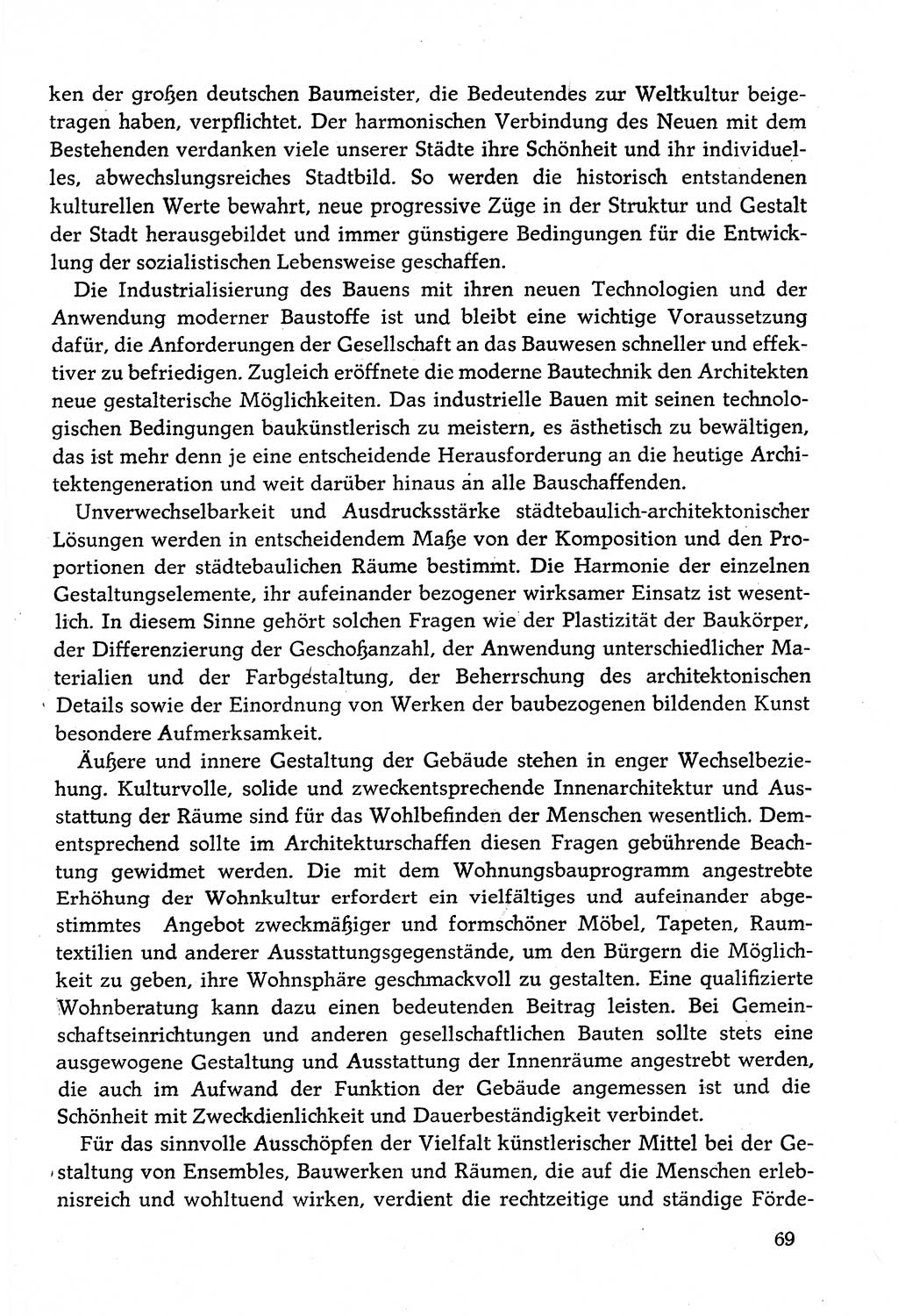 Dokumente der Sozialistischen Einheitspartei Deutschlands (SED) [Deutsche Demokratische Republik (DDR)] 1982-1983, Seite 69 (Dok. SED DDR 1982-1983, S. 69)