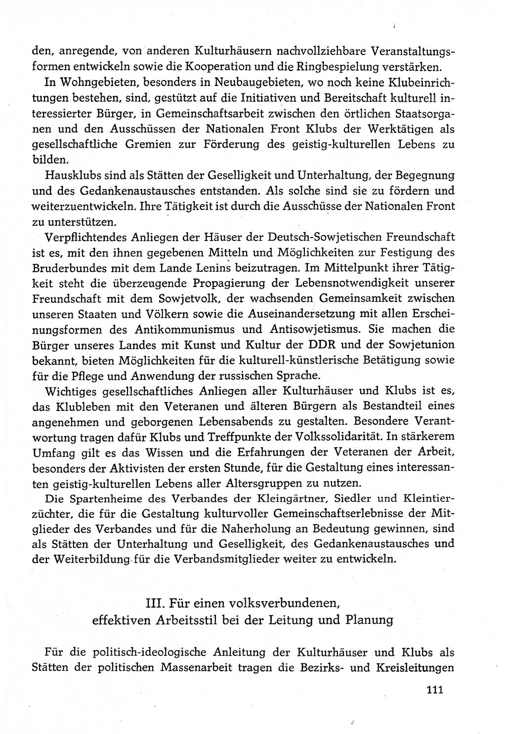 Dokumente der Sozialistischen Einheitspartei Deutschlands (SED) [Deutsche Demokratische Republik (DDR)] 1982-1983, Seite 111 (Dok. SED DDR 1982-1983, S. 111)
