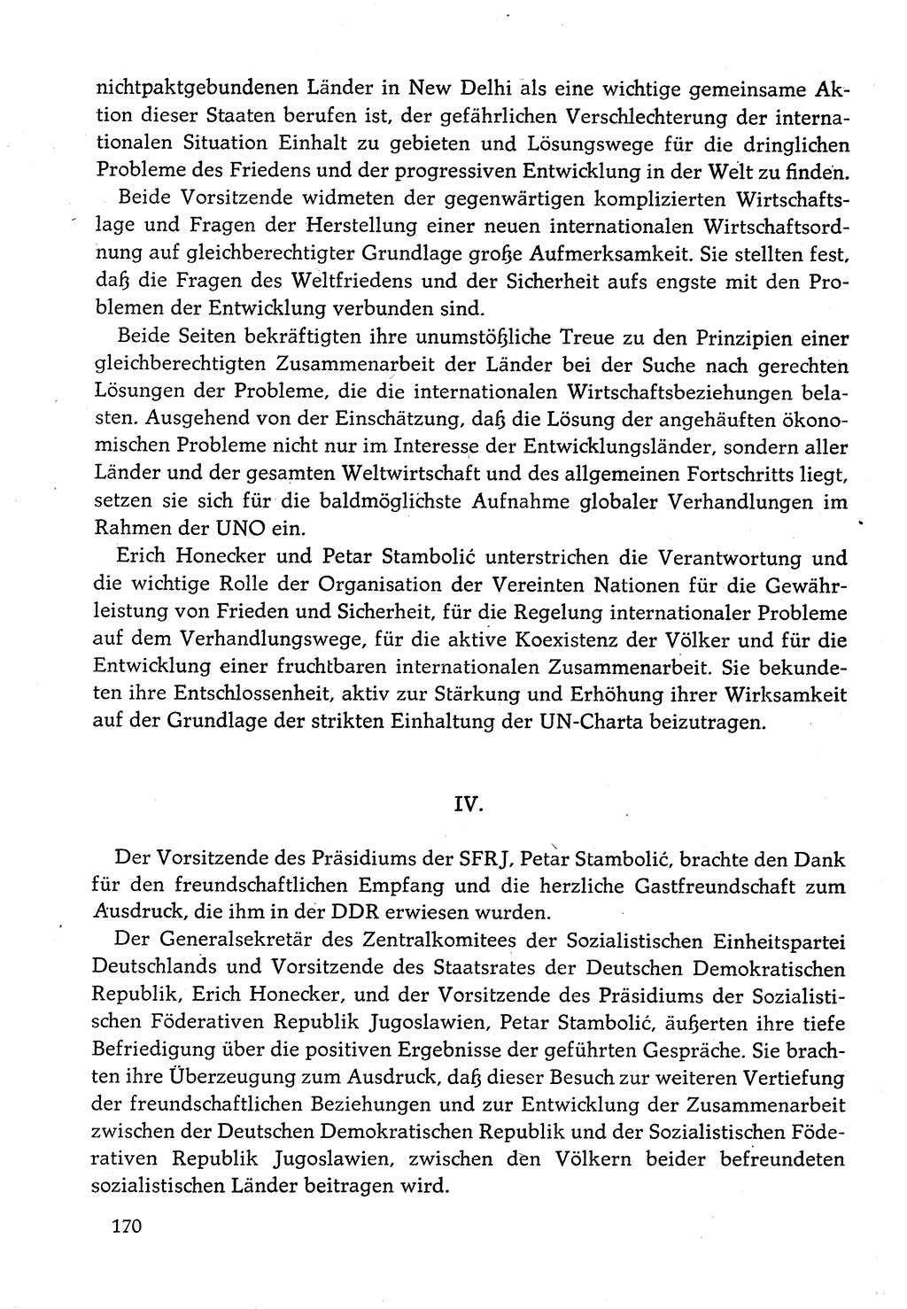 Dokumente der Sozialistischen Einheitspartei Deutschlands (SED) [Deutsche Demokratische Republik (DDR)] 1982-1983, Seite 170 (Dok. SED DDR 1982-1983, S. 170)