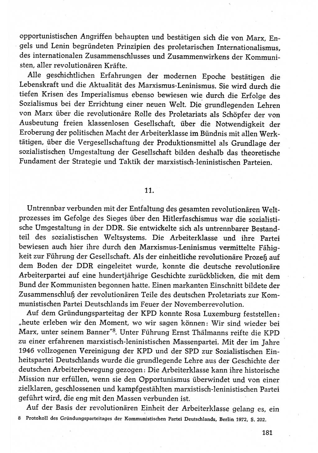 Dokumente der Sozialistischen Einheitspartei Deutschlands (SED) [Deutsche Demokratische Republik (DDR)] 1982-1983, Seite 181 (Dok. SED DDR 1982-1983, S. 181)