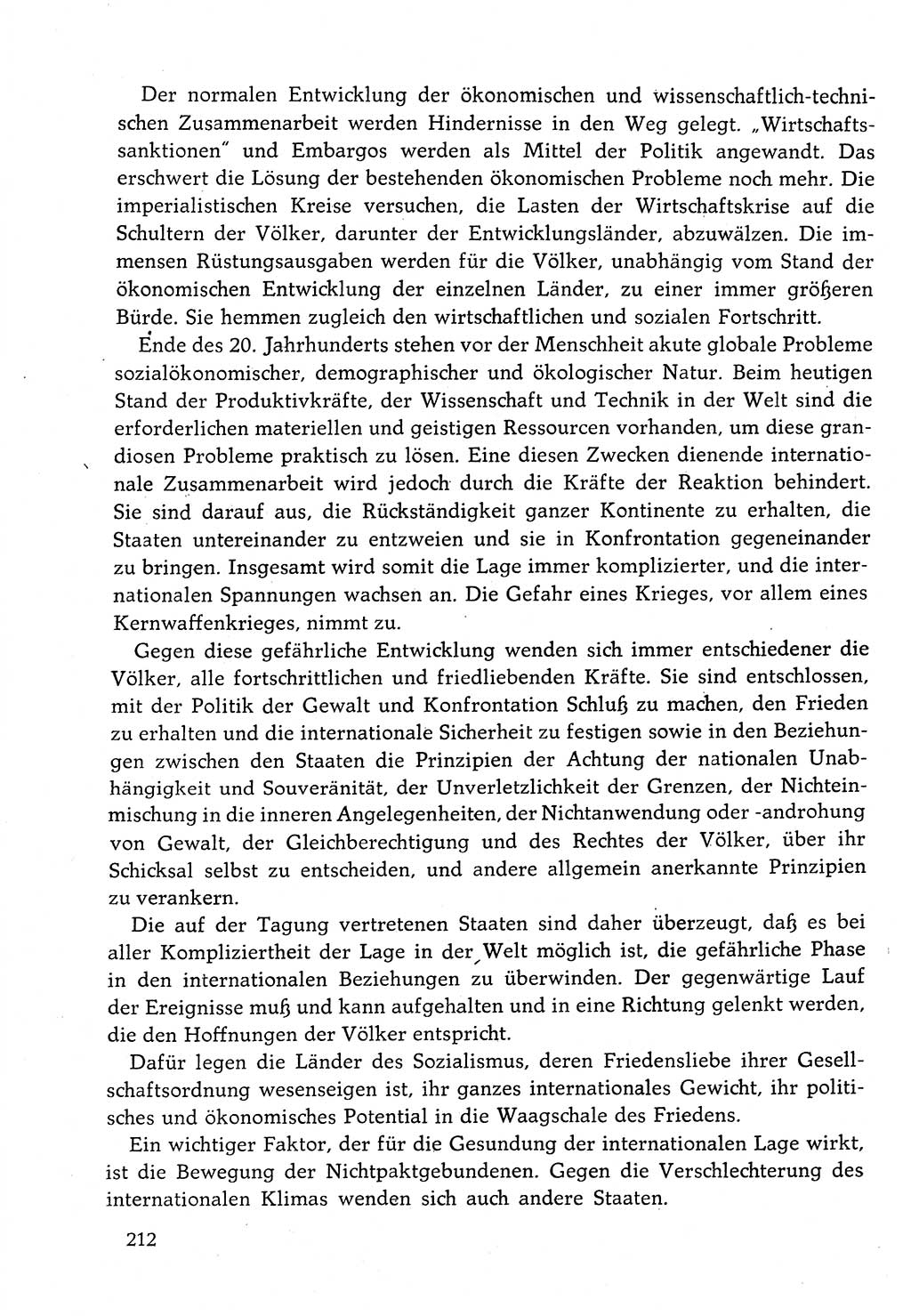 Dokumente der Sozialistischen Einheitspartei Deutschlands (SED) [Deutsche Demokratische Republik (DDR)] 1982-1983, Seite 212 (Dok. SED DDR 1982-1983, S. 212)