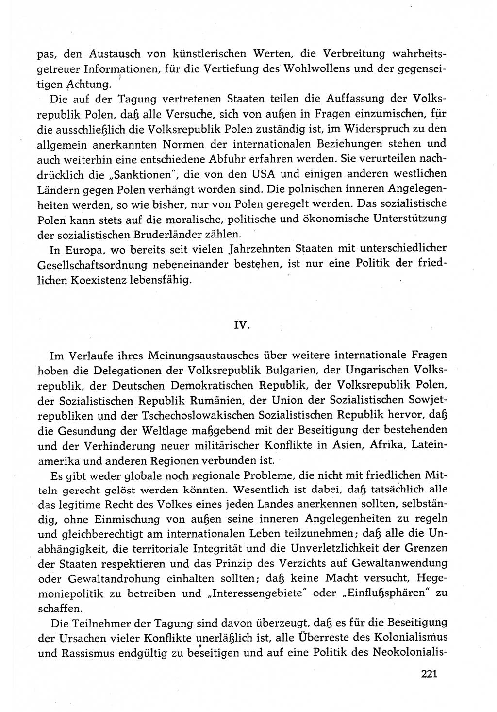 Dokumente der Sozialistischen Einheitspartei Deutschlands (SED) [Deutsche Demokratische Republik (DDR)] 1982-1983, Seite 221 (Dok. SED DDR 1982-1983, S. 221)
