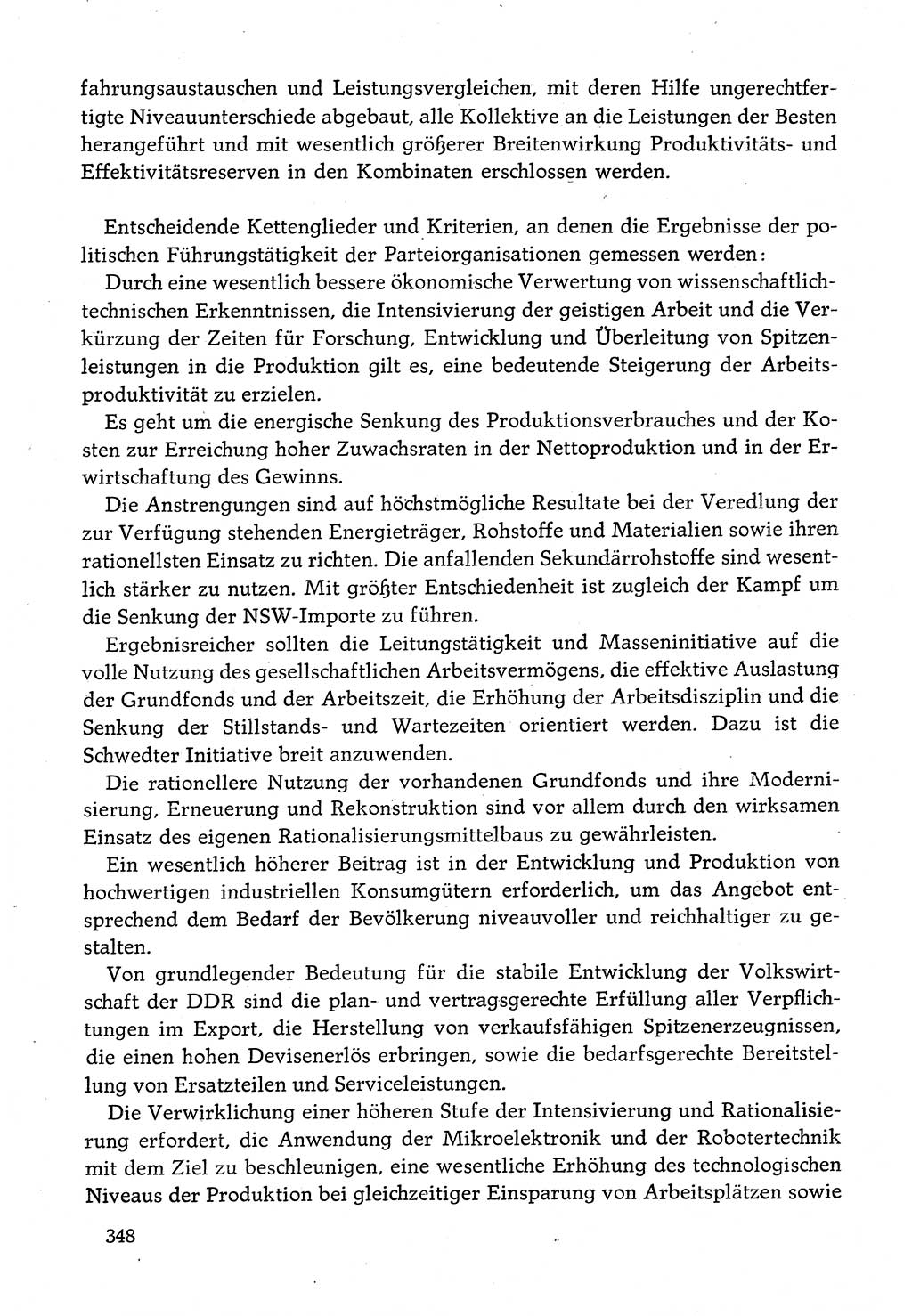 Dokumente der Sozialistischen Einheitspartei Deutschlands (SED) [Deutsche Demokratische Republik (DDR)] 1982-1983, Seite 348 (Dok. SED DDR 1982-1983, S. 348)
